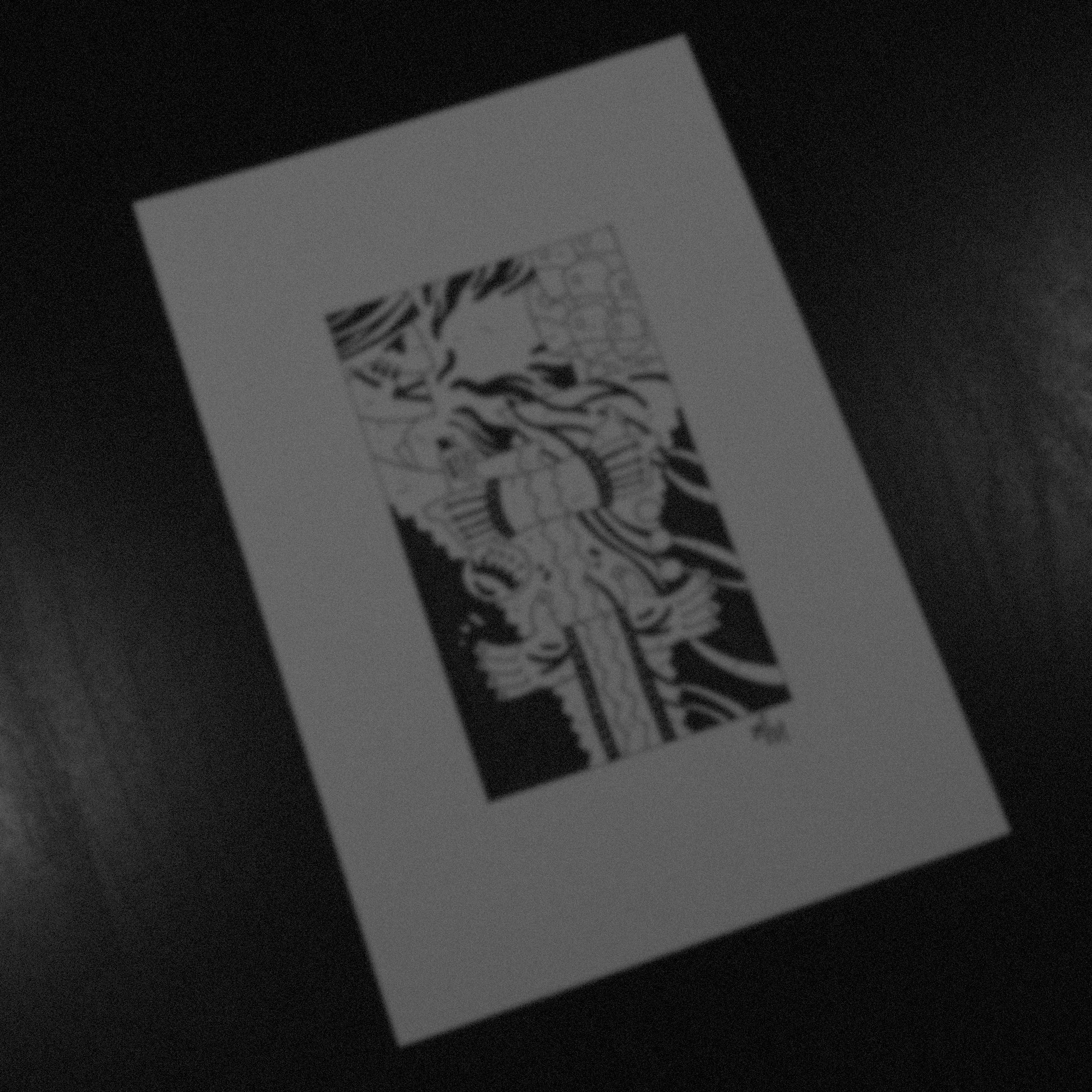 original art  •  dnd, tarroka deck 04 • trader