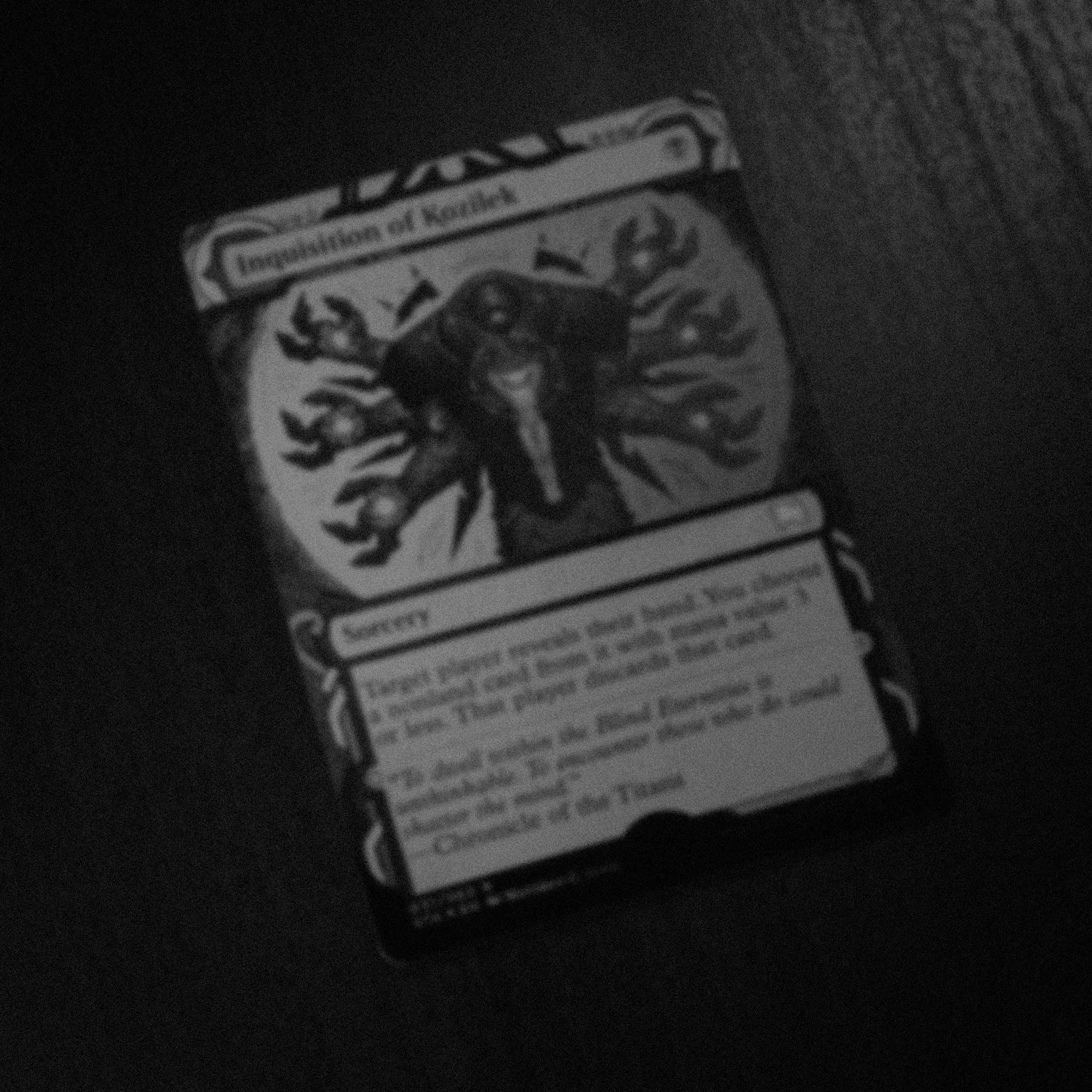 artist proof •  inquisition of kozilek, foil