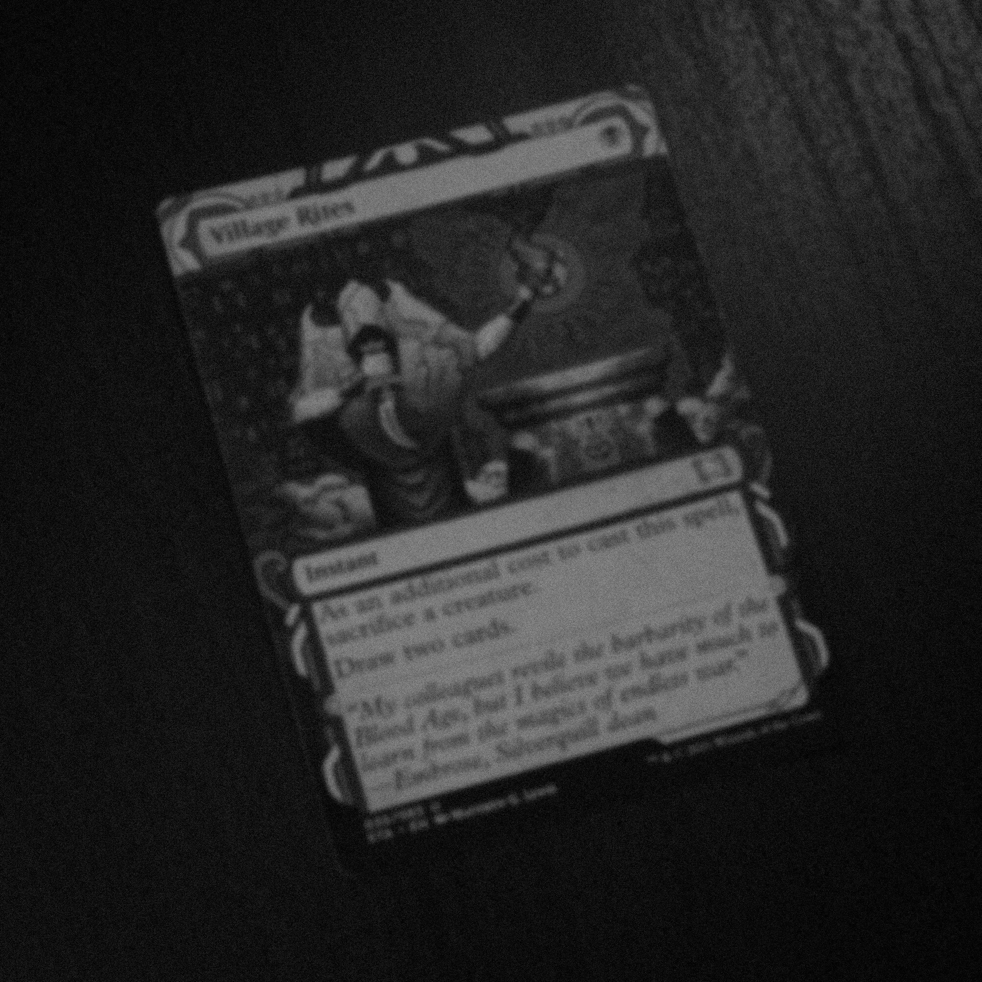 artist proof •  village rites, regular