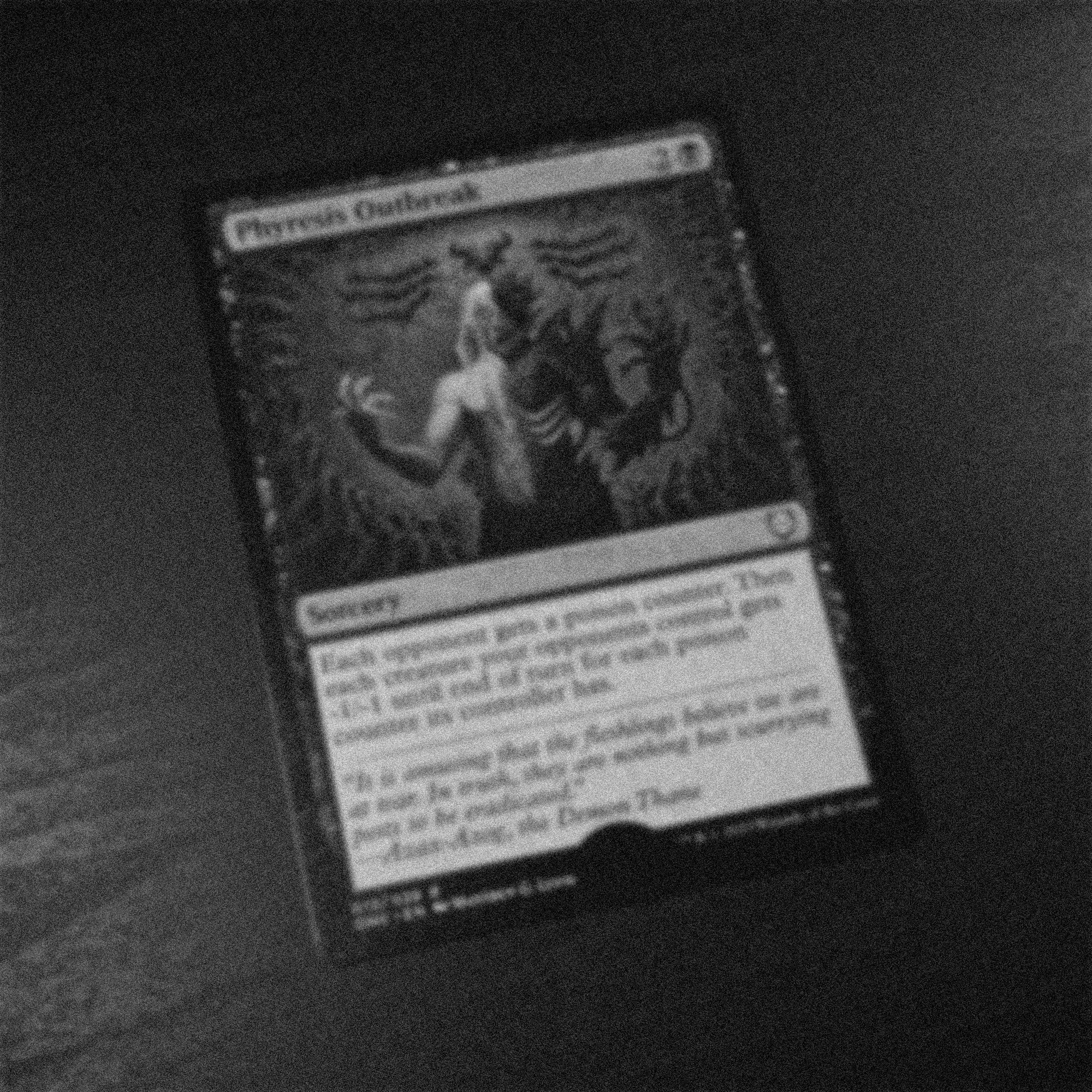 artist proof •  phyresis outbreak, regular