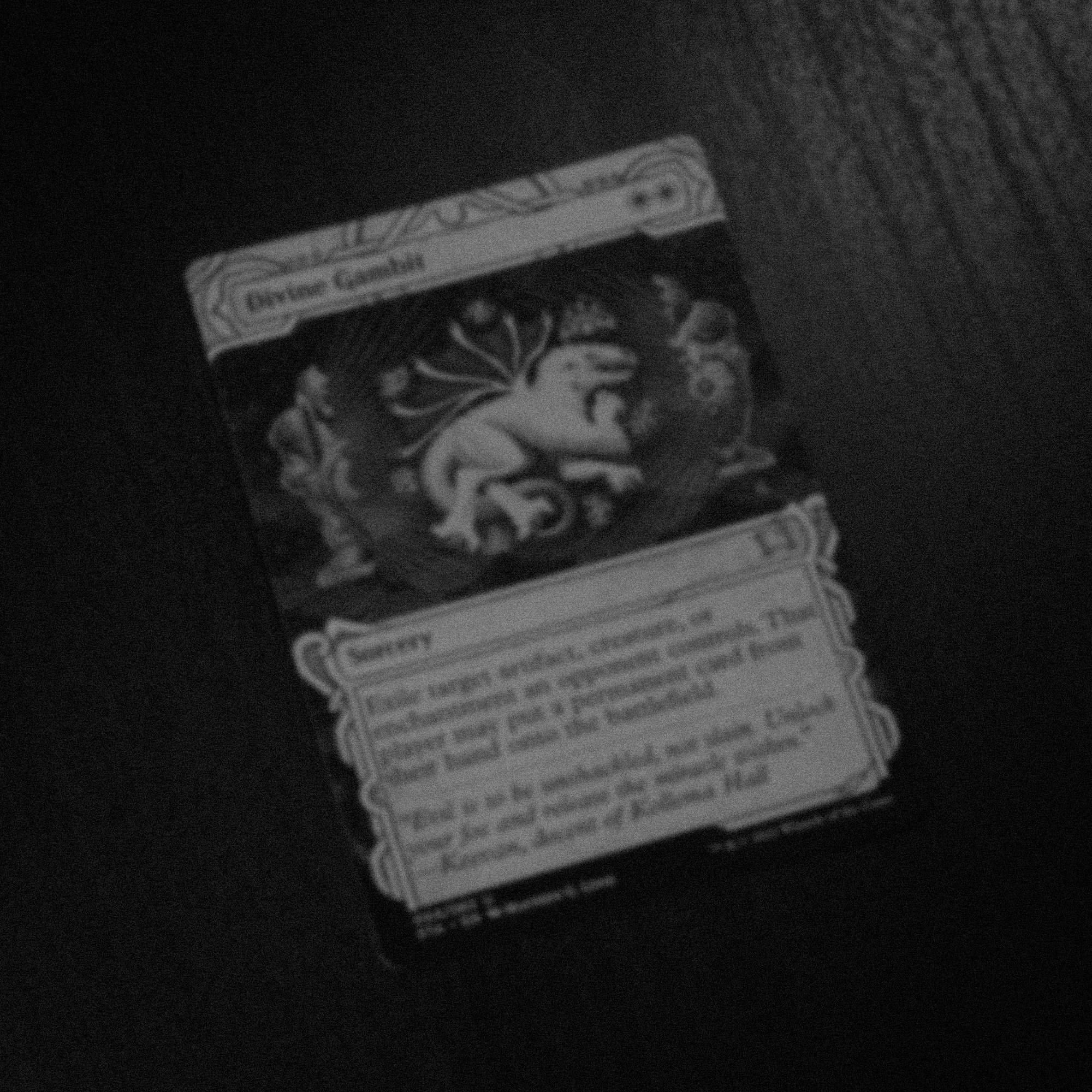 artist proof •  divine gambit, foil