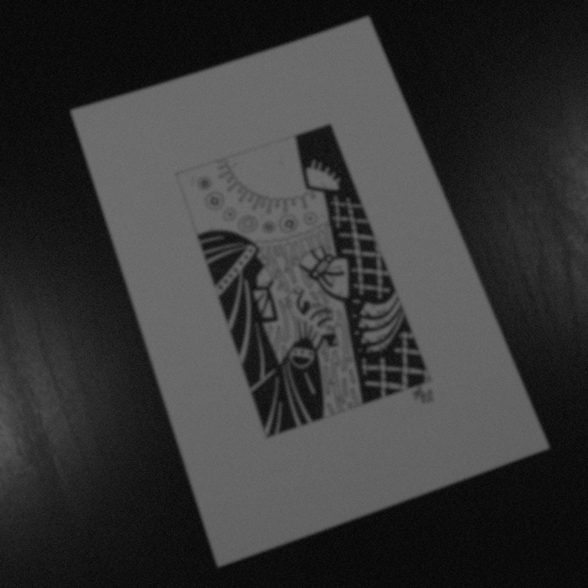 original art  •  dnd, tarroka deck 06 • thief