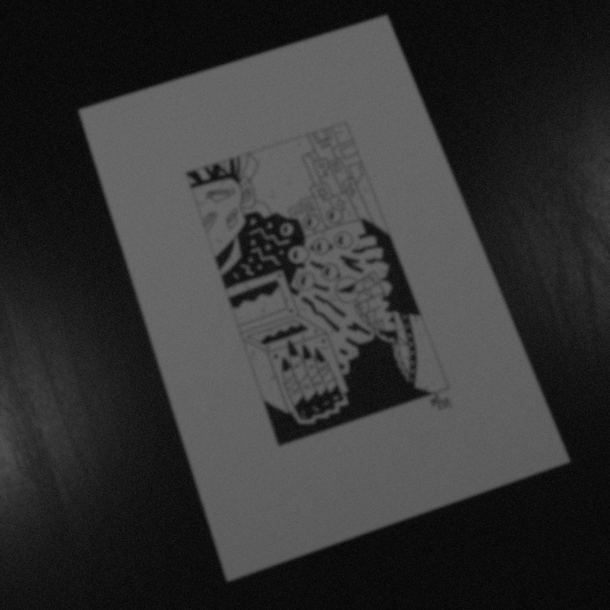 original art  •  dnd, tarroka deck 08 • miser