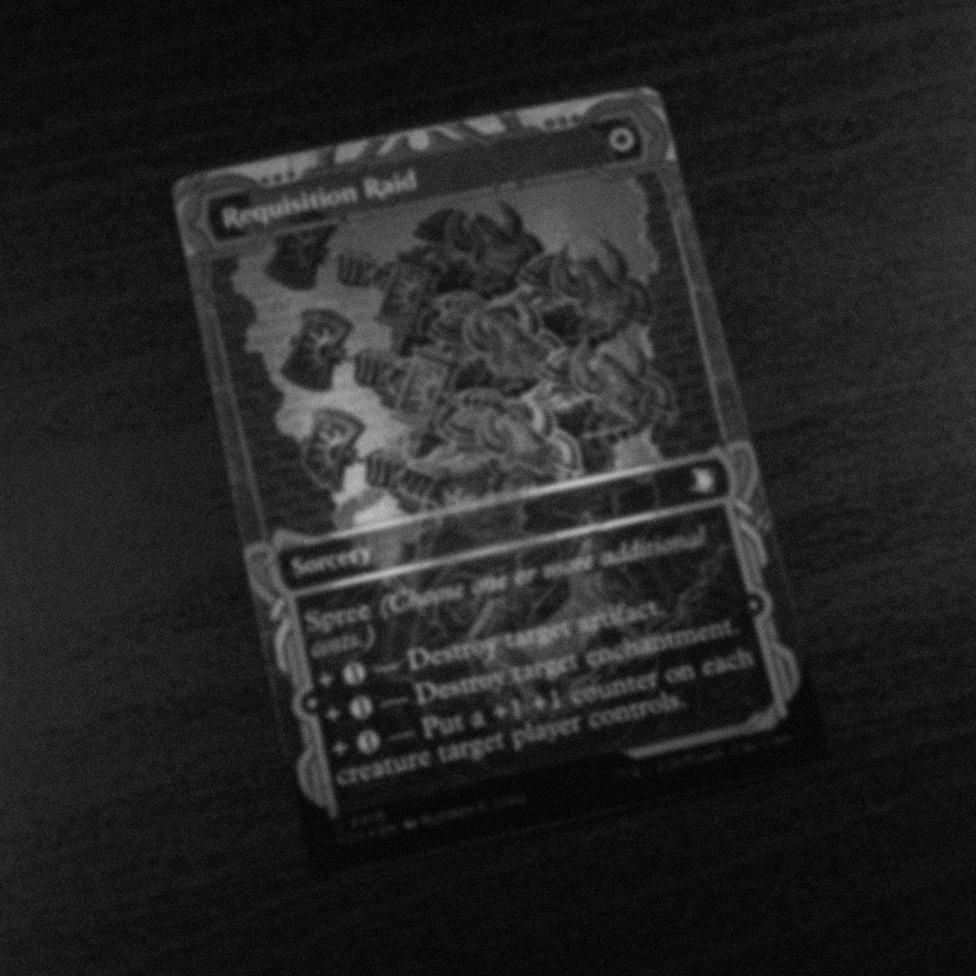 artist proof •  requisition raid, foil