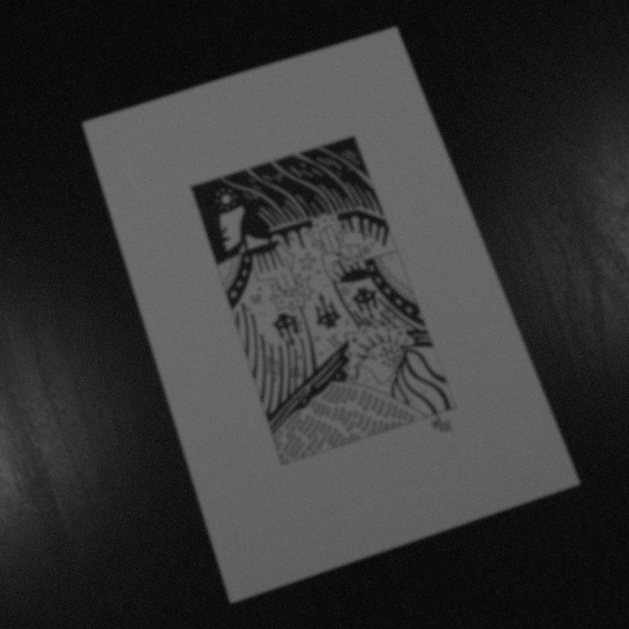 original art  •  dnd, tarroka deck 02 • healer