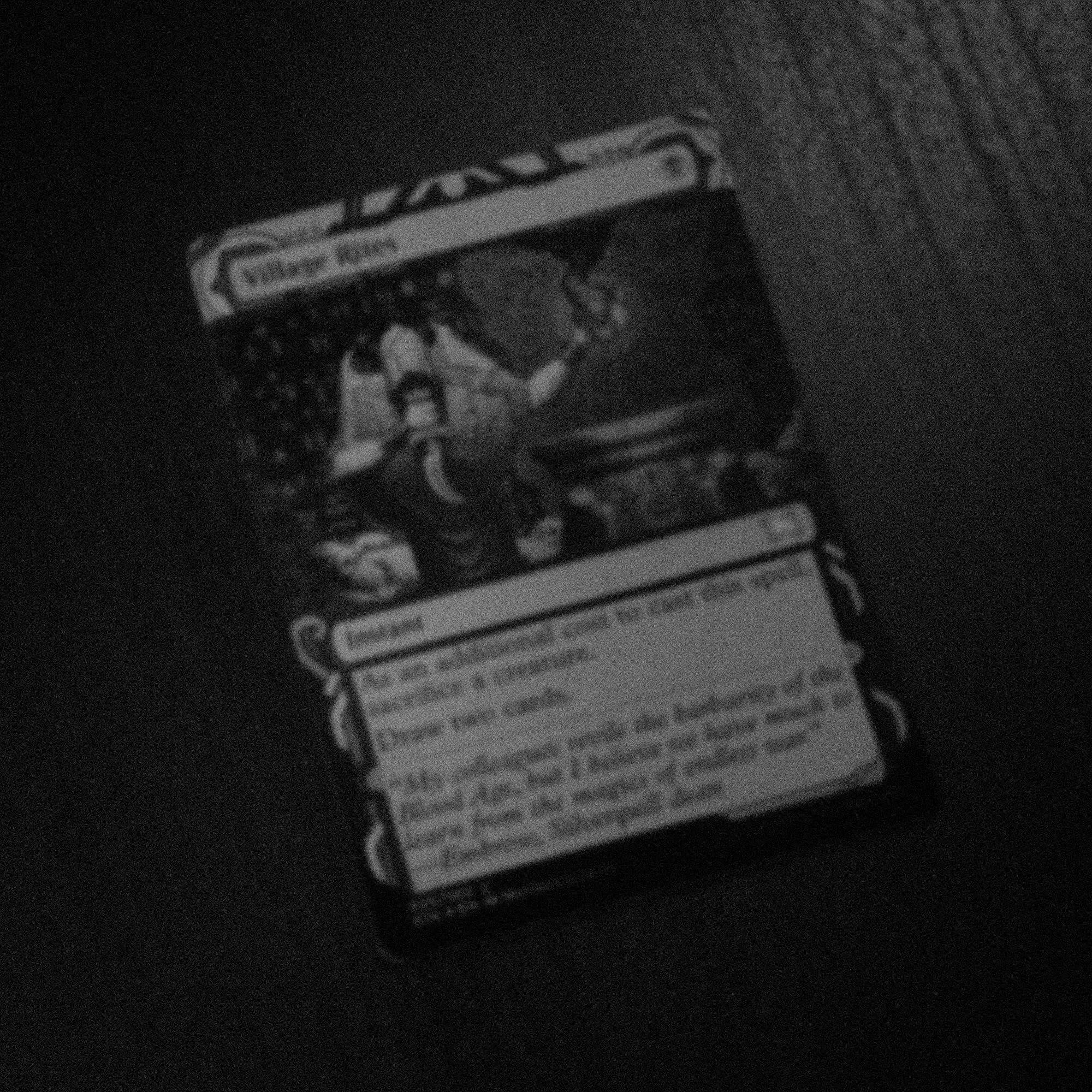 artist proof •  village rites, foil