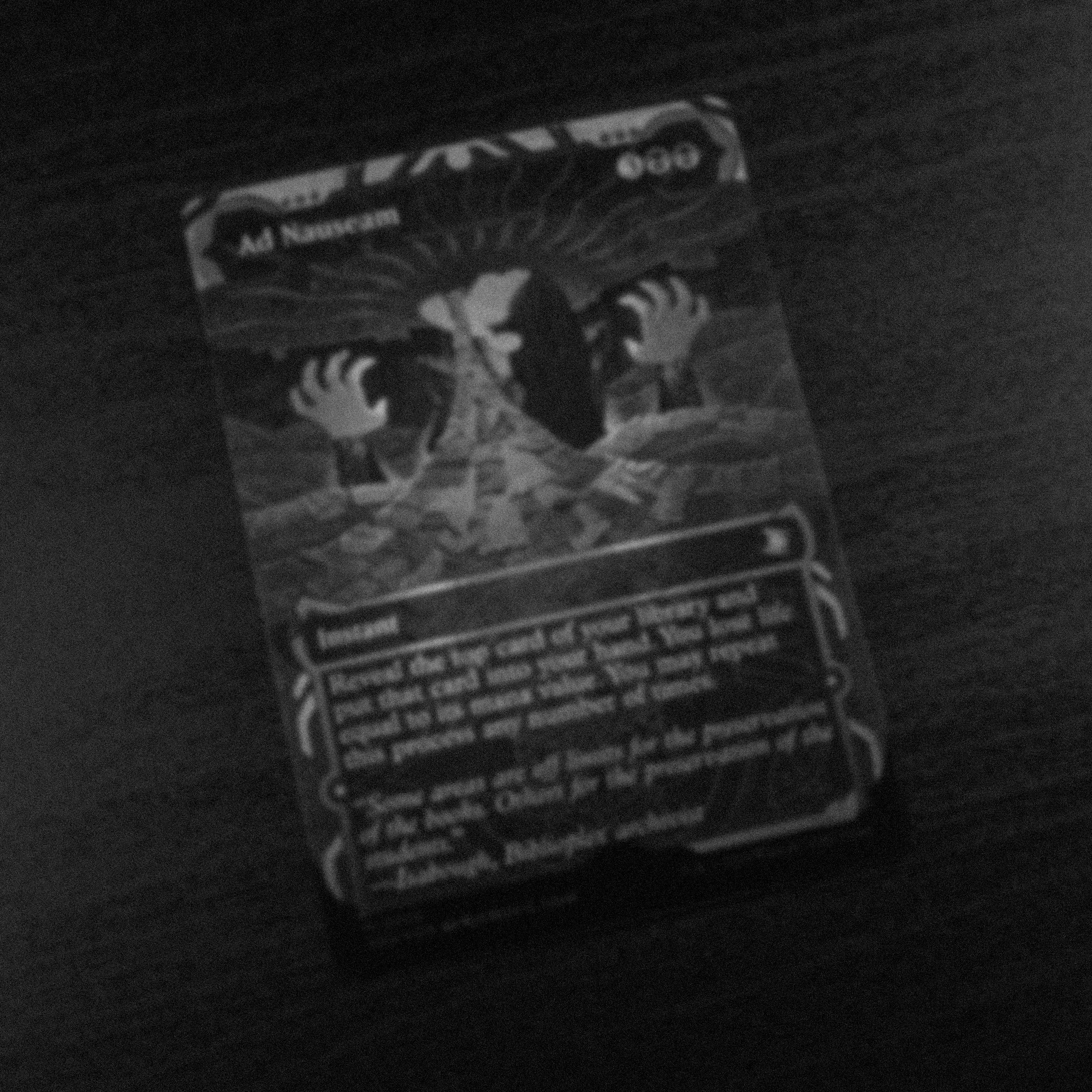 artist proof •  ad nauseum, foil