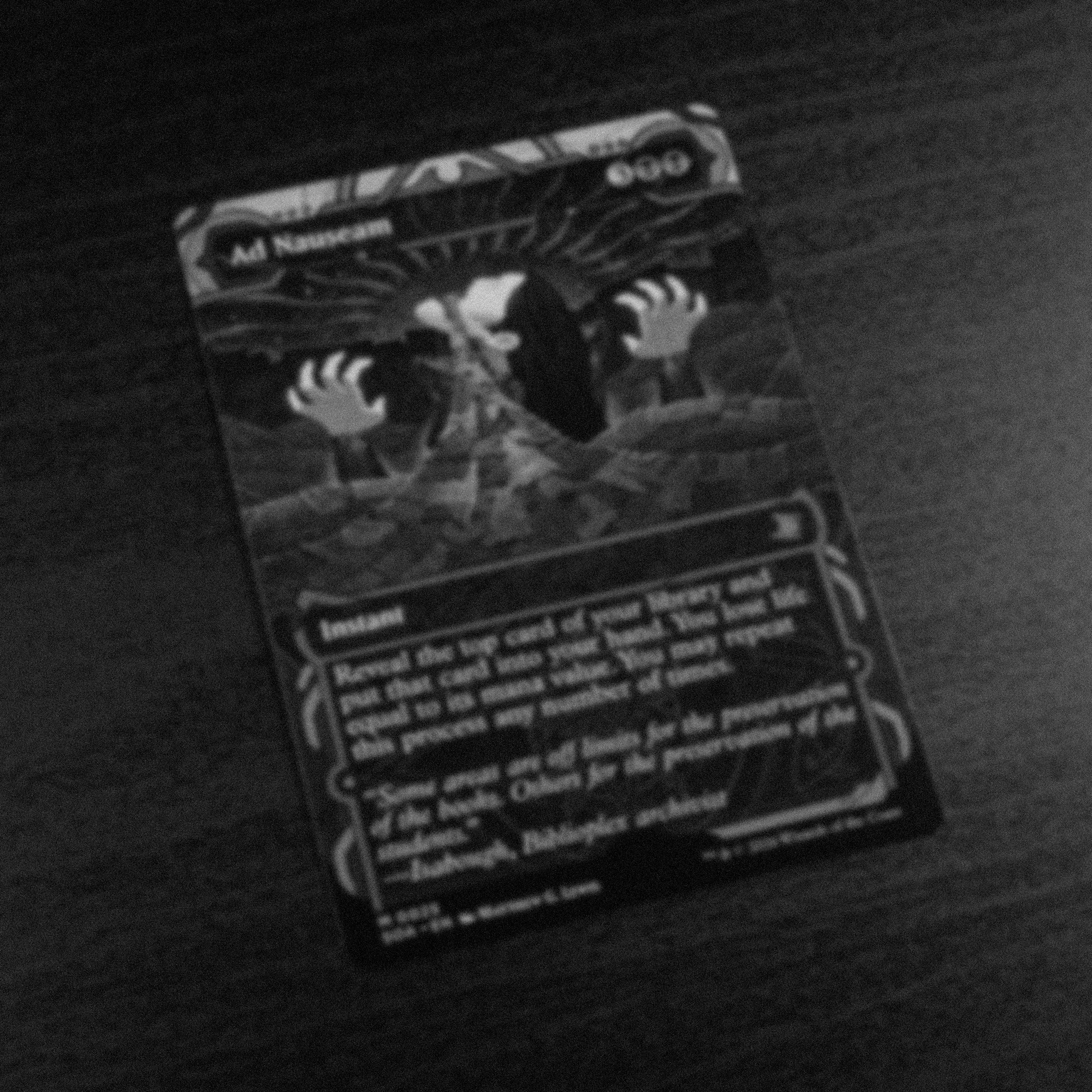 artist proof •  ad nauseum, regular
