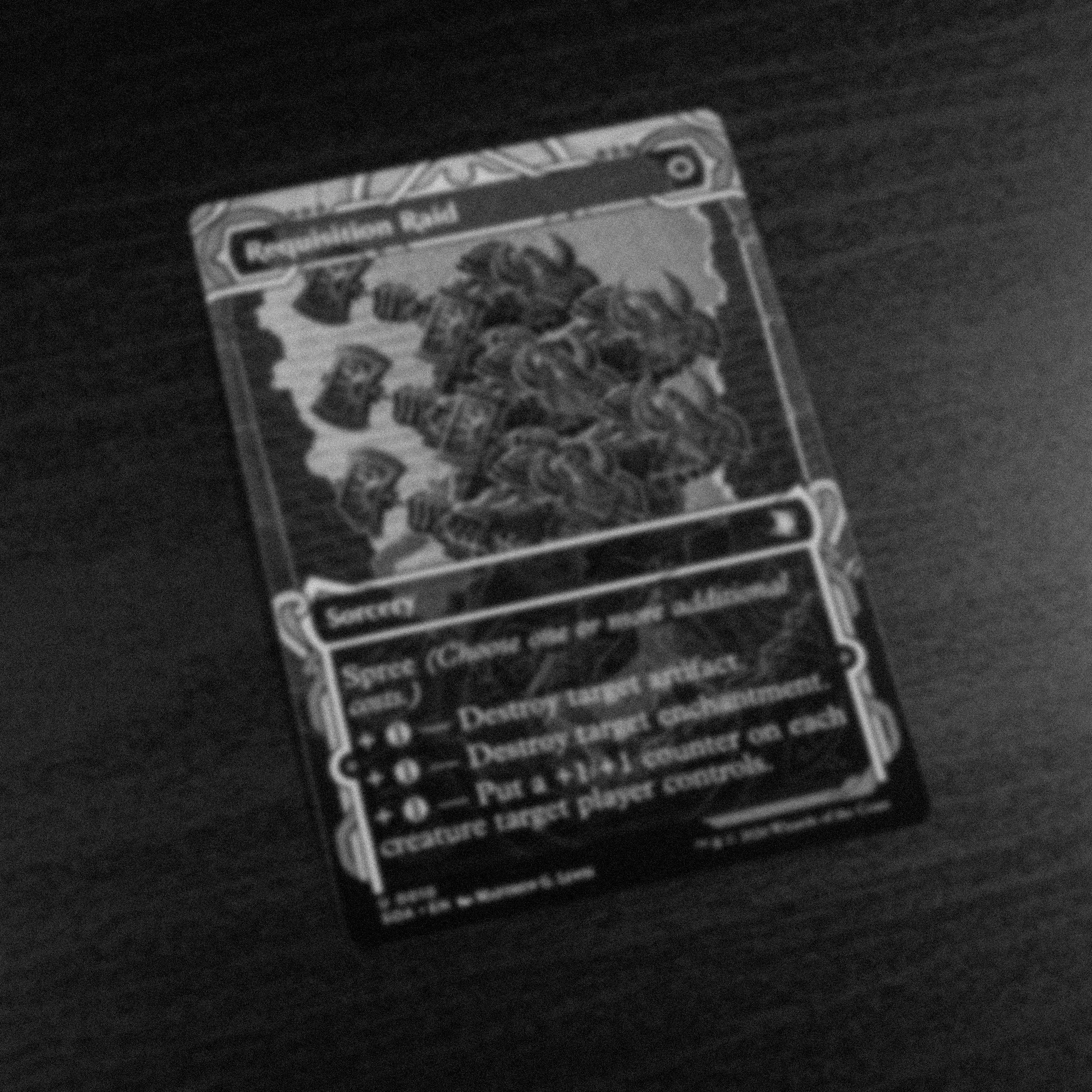 artist proof •  requisition raid, regular