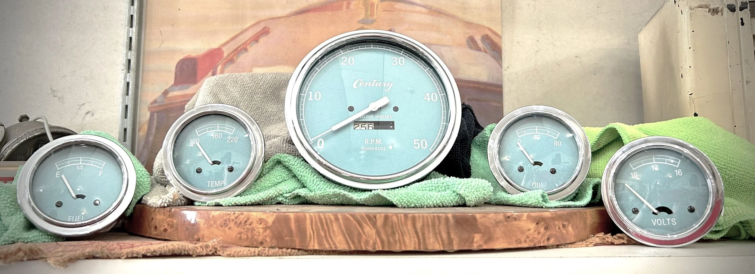 Century blue 12v conversions w/volts