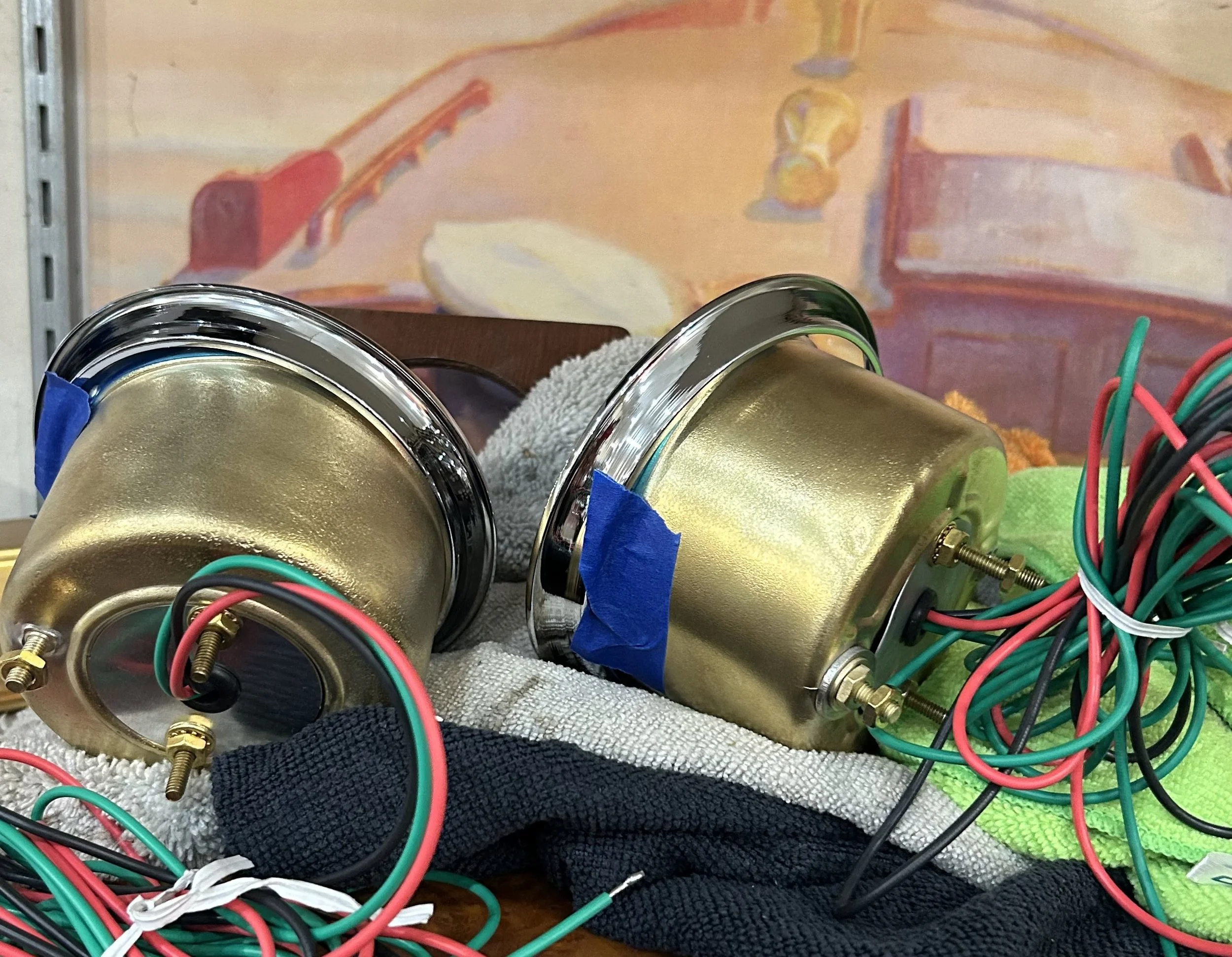 post war tach conversions reverse