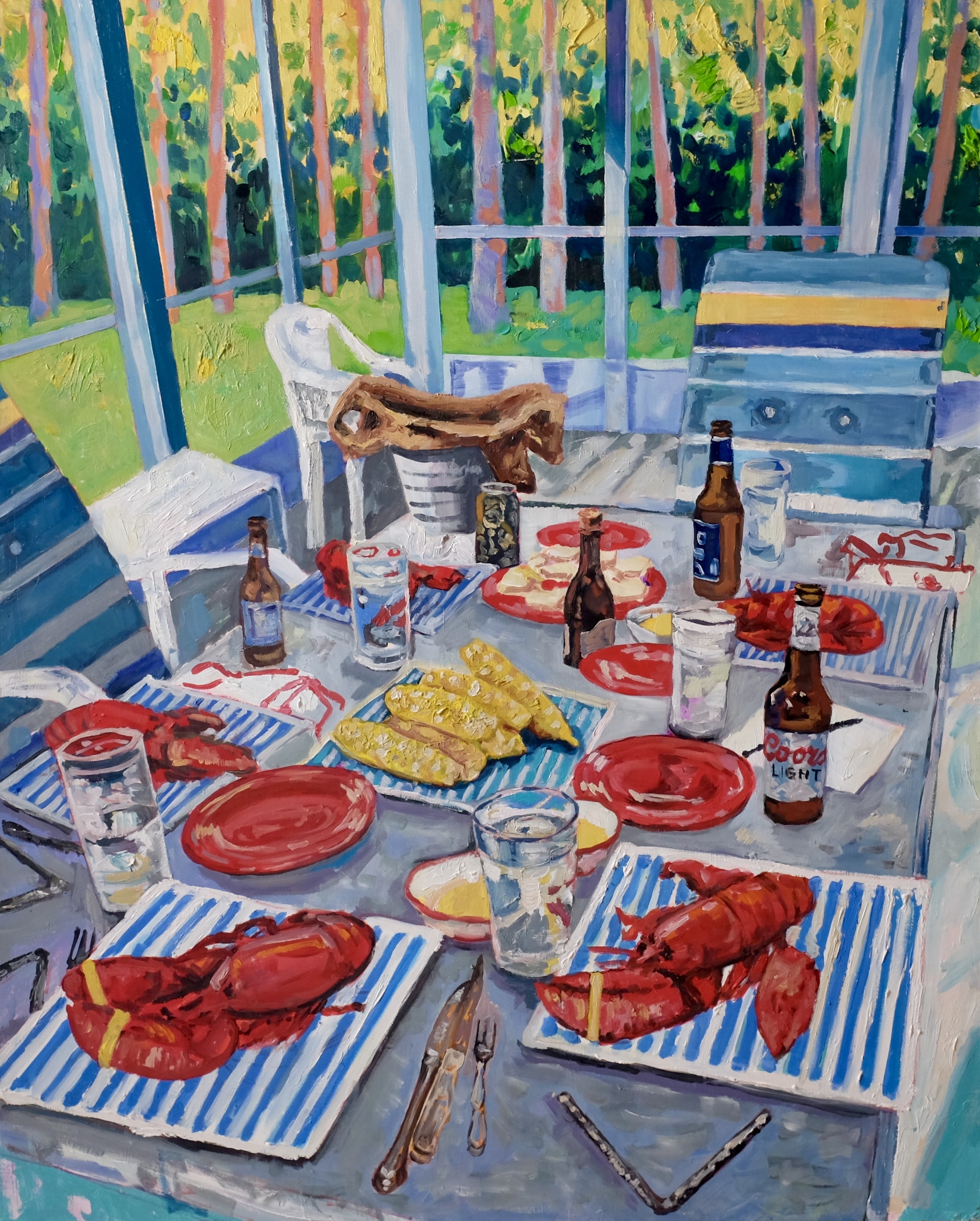 American Dream/ Lobster and Beer
