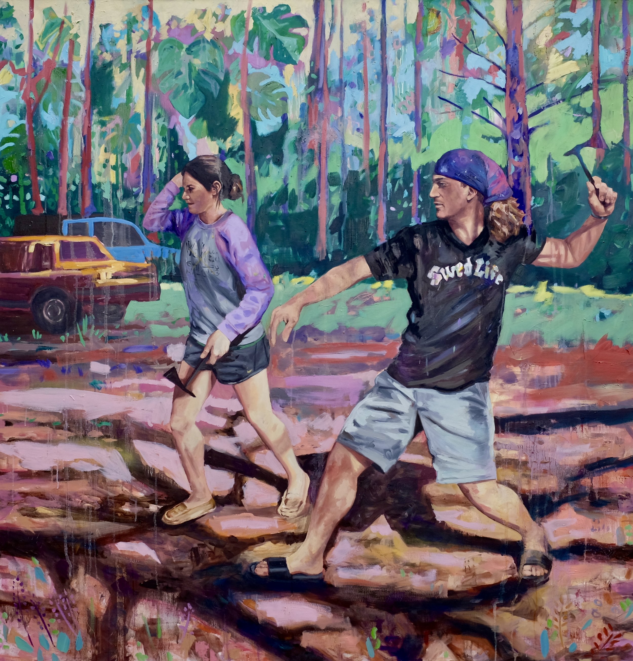 Axe Throwers Right Panel