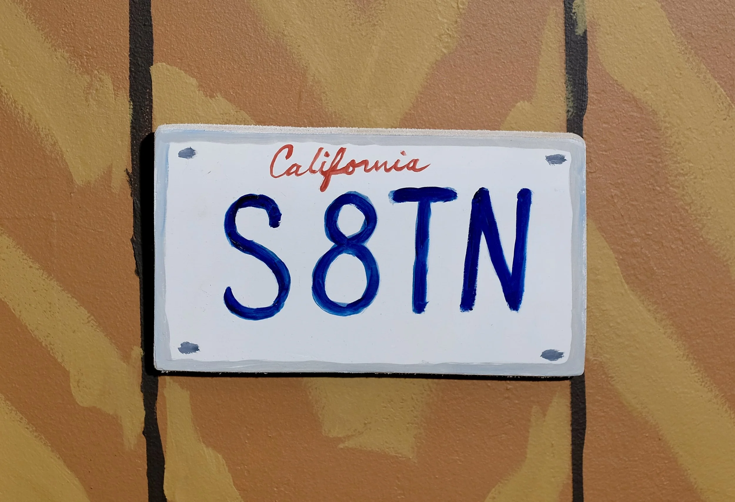   S8TN California   oil on panel  4 x 7 inches  2024 
