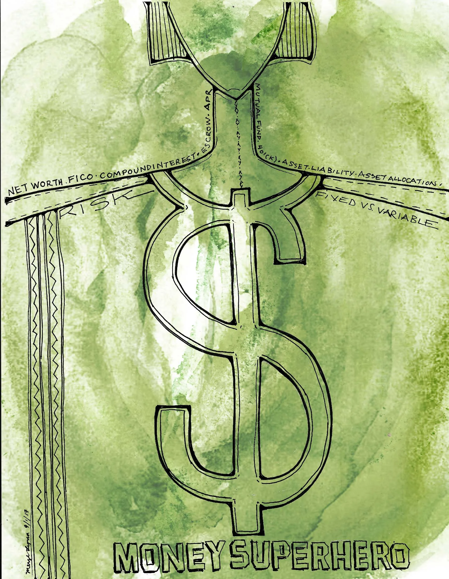 Money day 1-Money Superhero