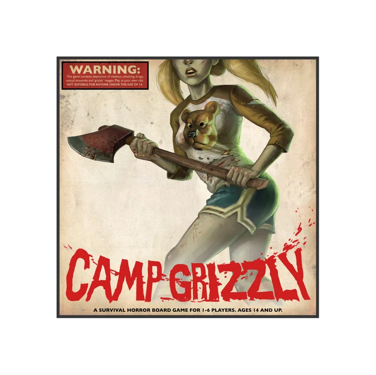 Jeu de société Camp Grizzly (Ameritrash Games, 2014) SCELLÉ NEUF DANS