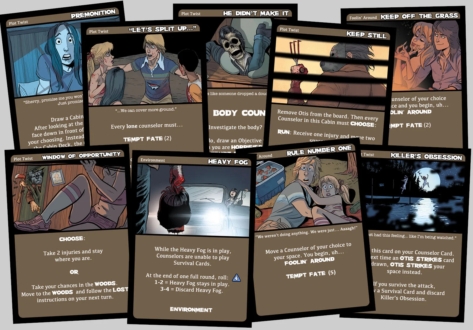 Camp Grizzly Board Game — Ameritrash Games