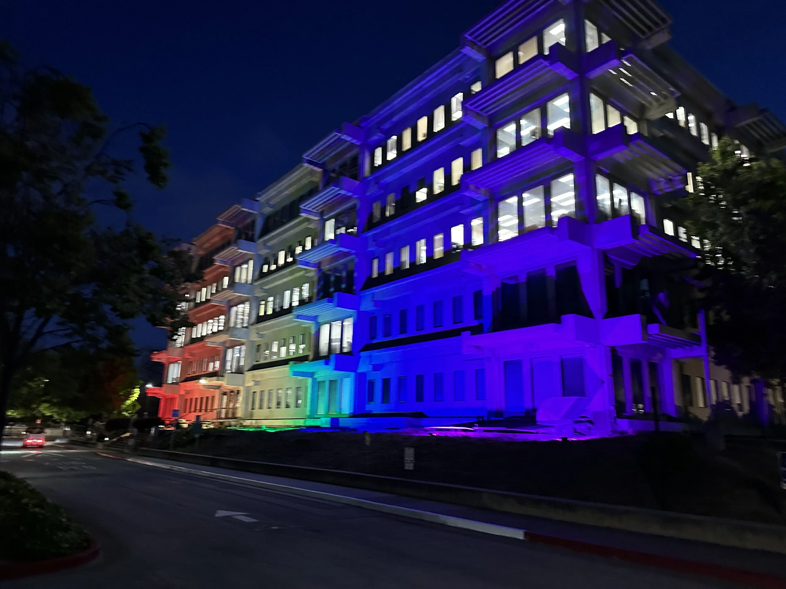 Rainbow Lighting County Building
