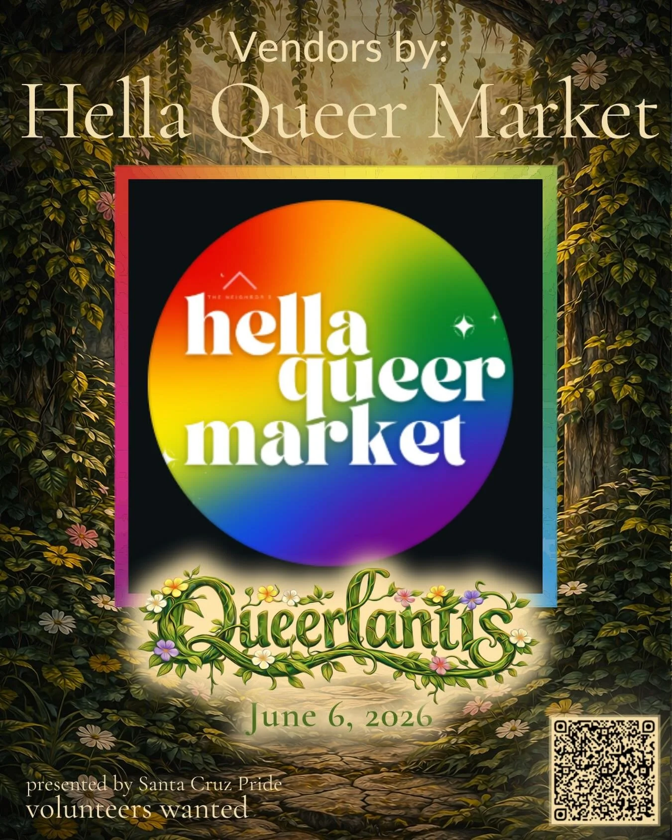 We are excited to partner with Hella Queer Market this year! They&rsquo;re a mini market highlighting LGBTQ+ artists + vendors. They&rsquo;ll be set up all night, so you can drop by any of the vendor booths to show your support.

Join us at Queerlant