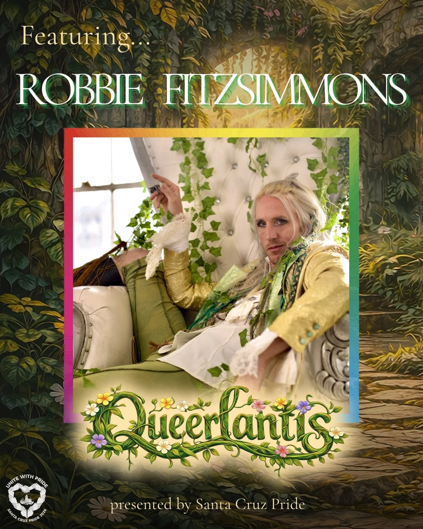 Meet Robbie Fitzsimmons. Not only is he this year&rsquo;s producer for Queerlantis, he is a local singer-songwriter and pianist with an endless amount of creativity. He&rsquo;s performed at venues like Electric Forest and Lightning in a Bottle, and c