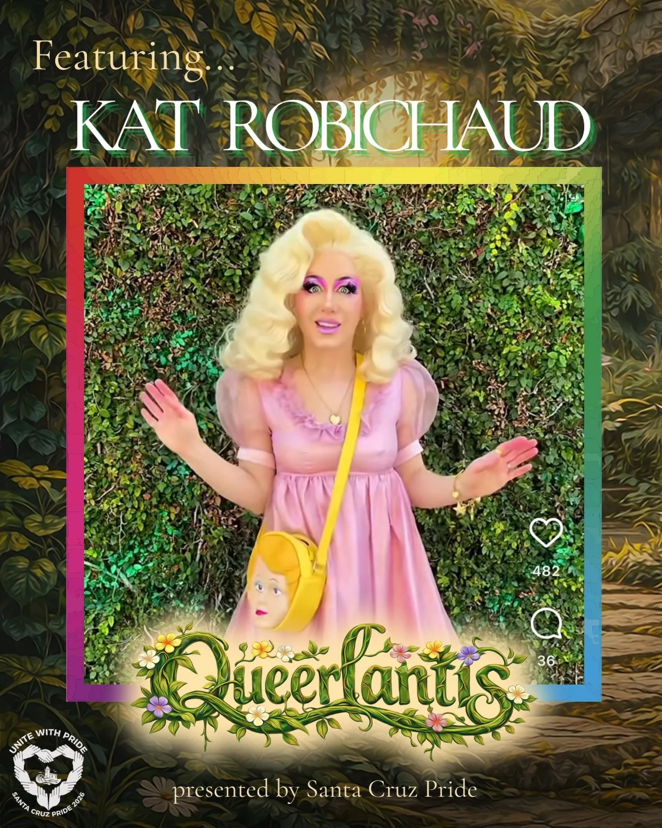 New Artist Alert!! Welcome, Kat Robichaud. A Bay Area artist, she writes murder ballads, broadway pop songs about anxiety, and neo-wave rock and roll on anything from alien sex to gaslighting puppeteers. She is the creator of the hit musical variety 