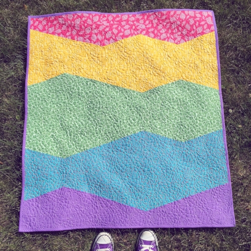 Range quilt patten by Modern Handcraft