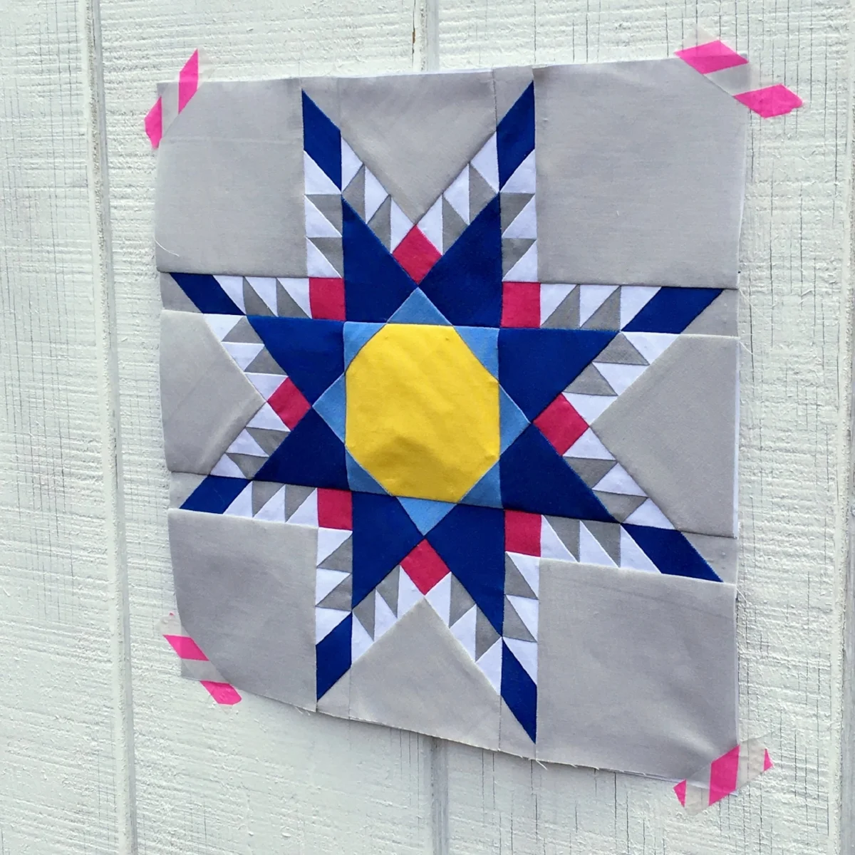 12" No Y Seam Feathered Star