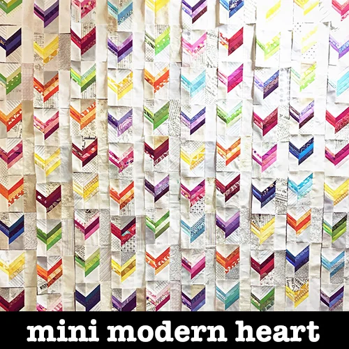 mini modern heart tutorial