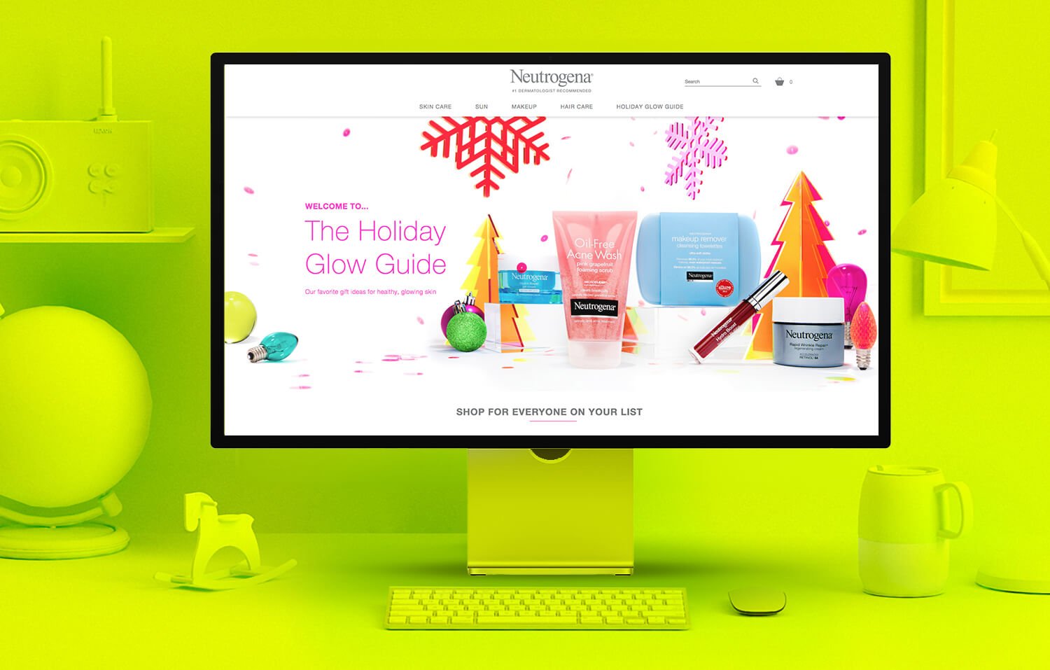 Illuminating the Holidays with Neutrogena’s Glow Guide