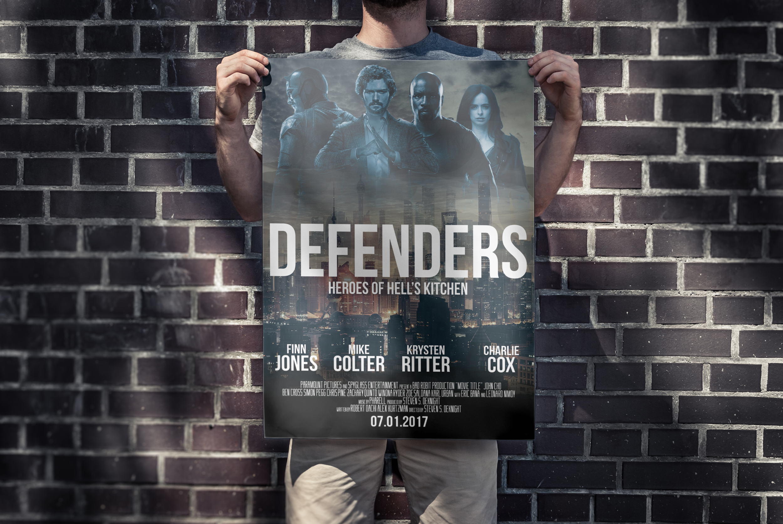 Defenders Movie Poster Concept