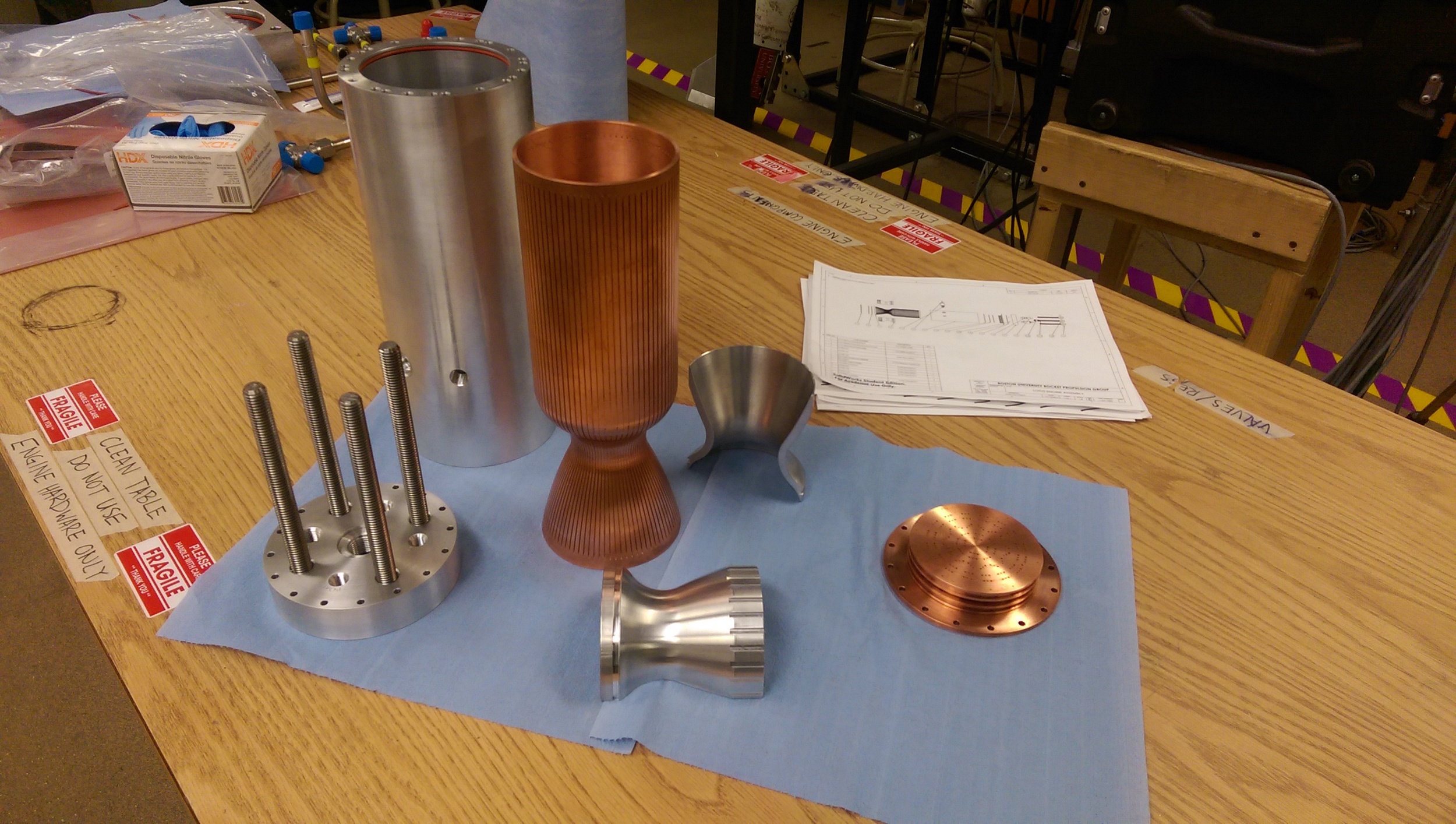 Lotus Dev engine components