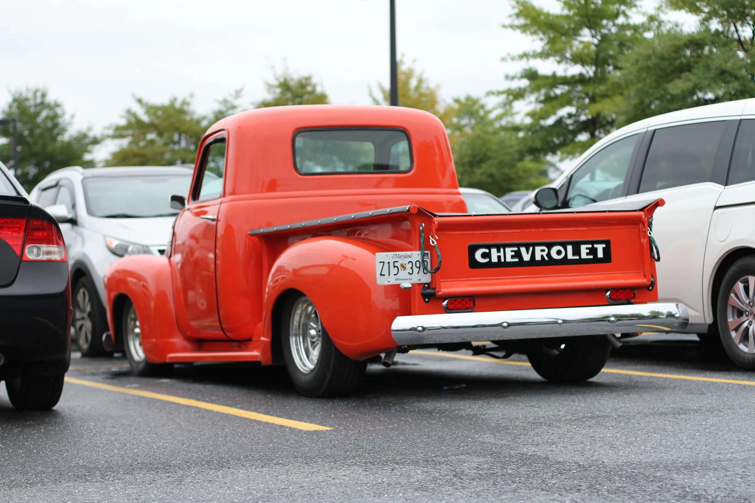 Classic Chevrolet Chevy Truck from the Side