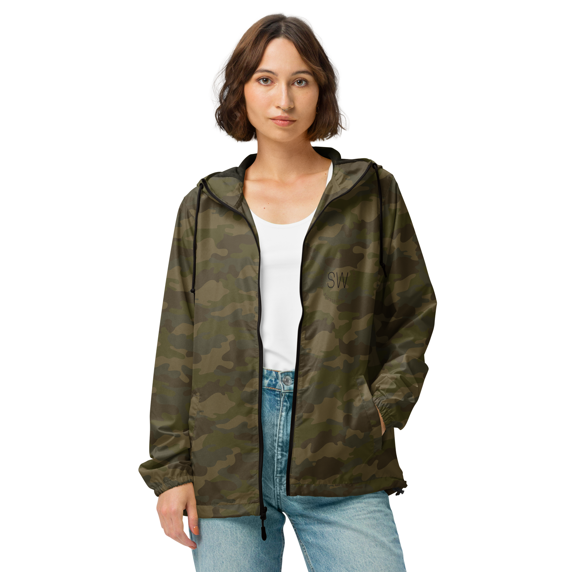 unisex-lightweight-zip-up-windbreaker-forest-camo-front-645a7d33d9dc0.png