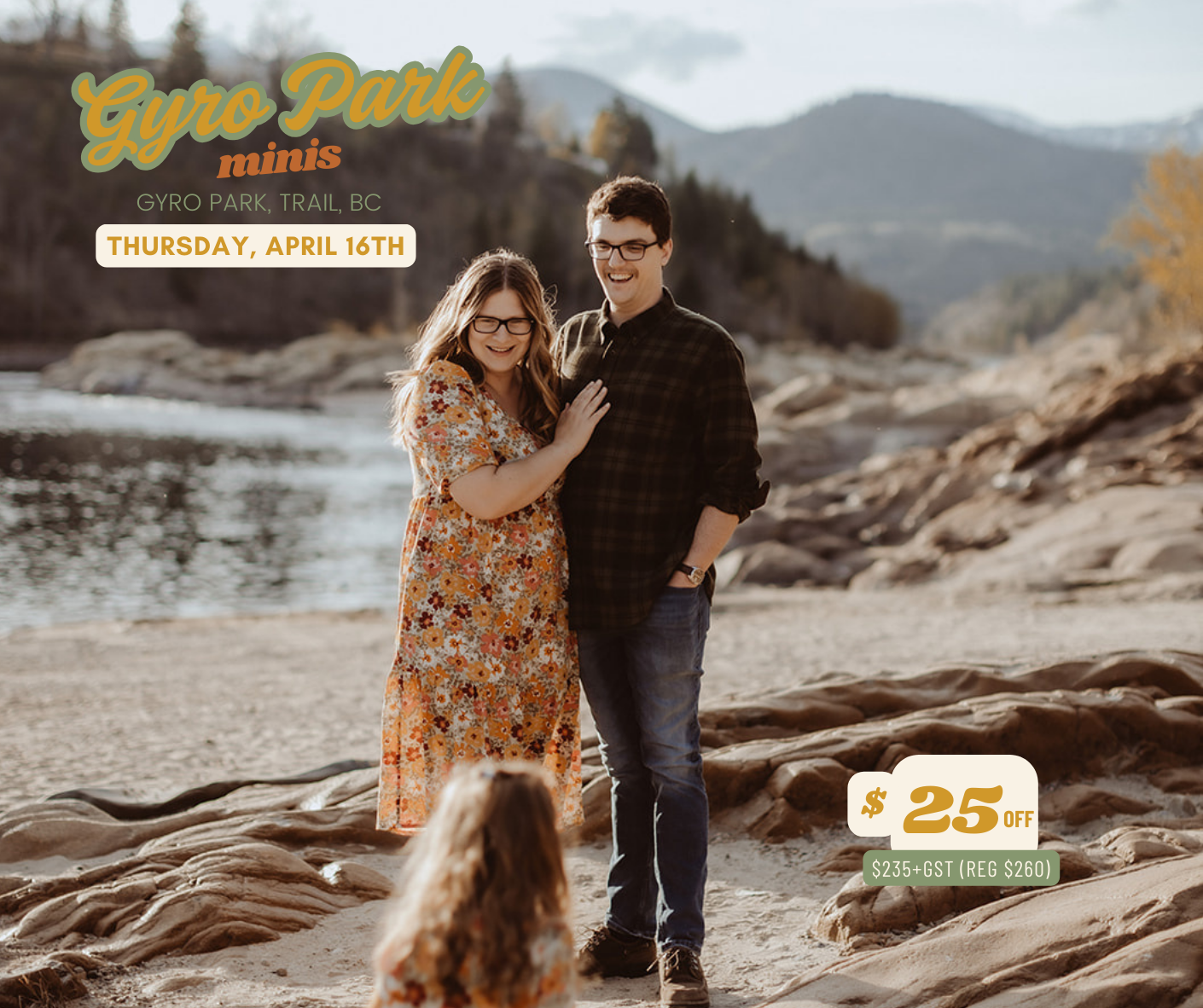 Kootenay family photographer Gyro Park Trail BC