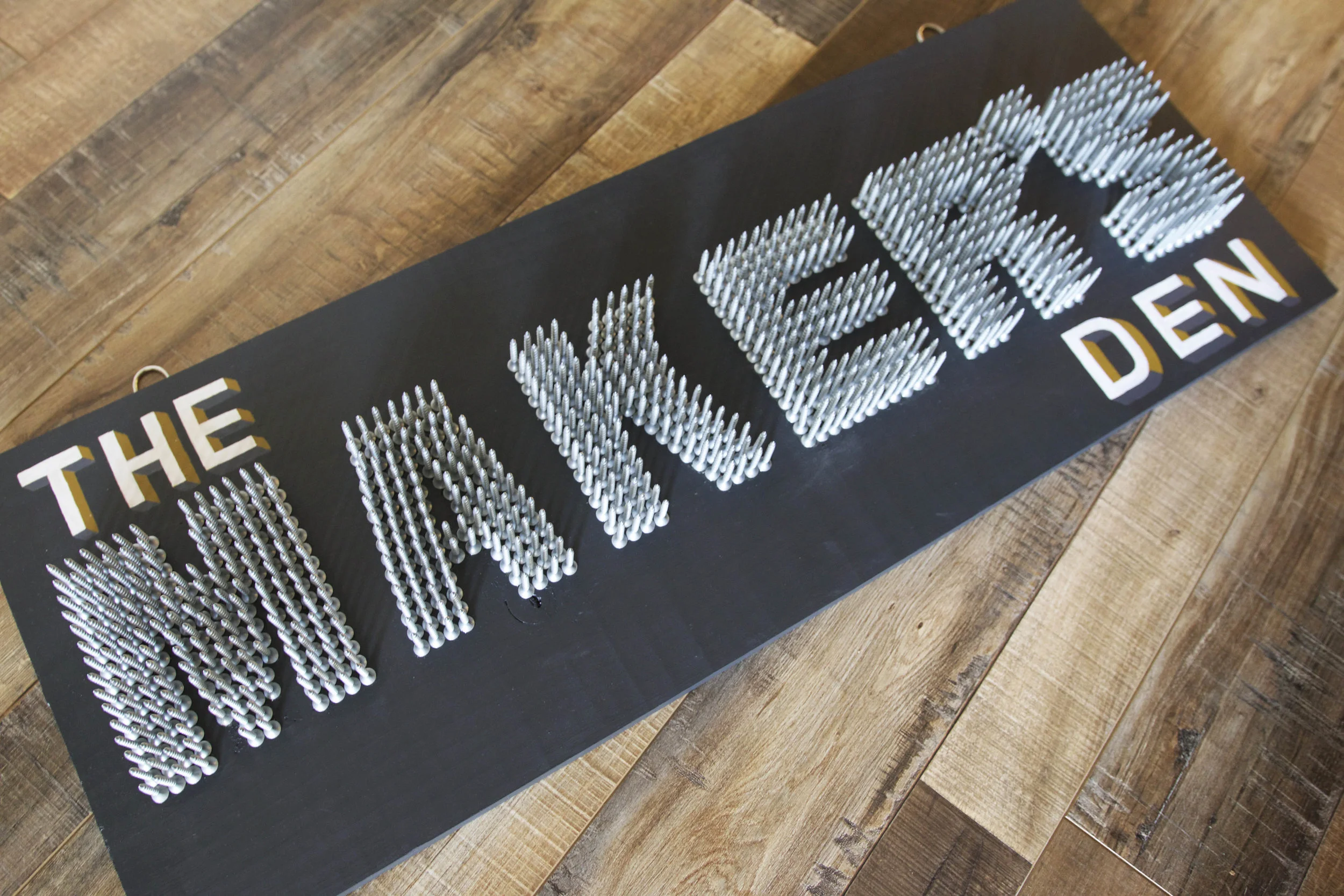 Man Cave, Custom Sign