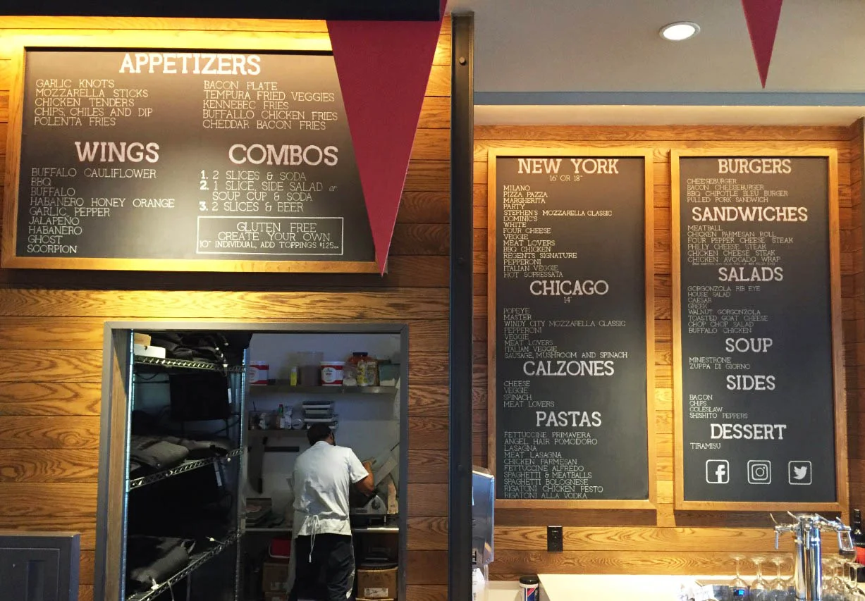 Menus for Regents Pizzeria, La Jolla