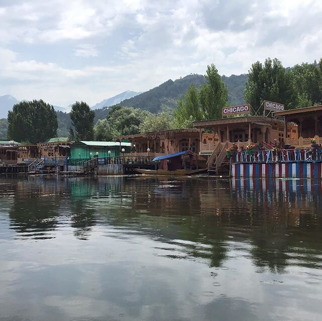 Dahl Lake Kashmir a very beautiful place to shop and stay on houseboats wonderful people a unique experience .Amazing no factories the women sew in small groups in their homes. A place I must go back to such incredible Creative people.