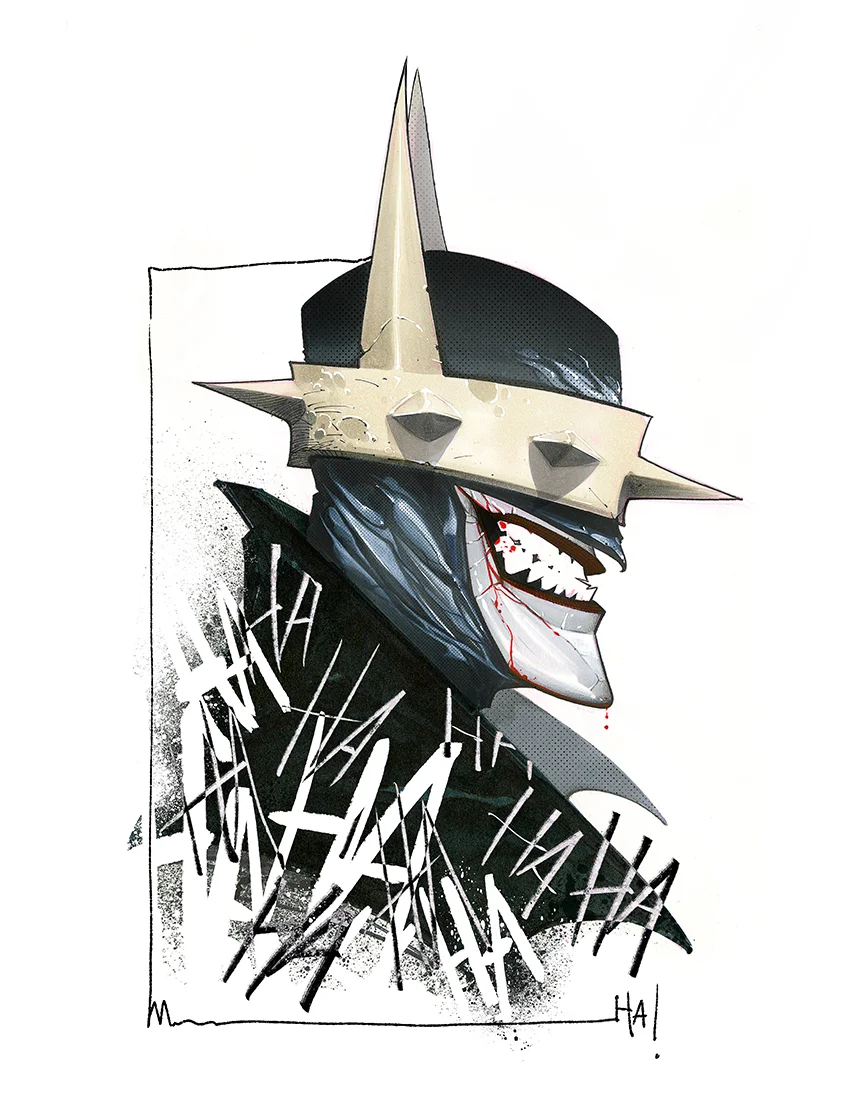 Batman Who Laughs Print