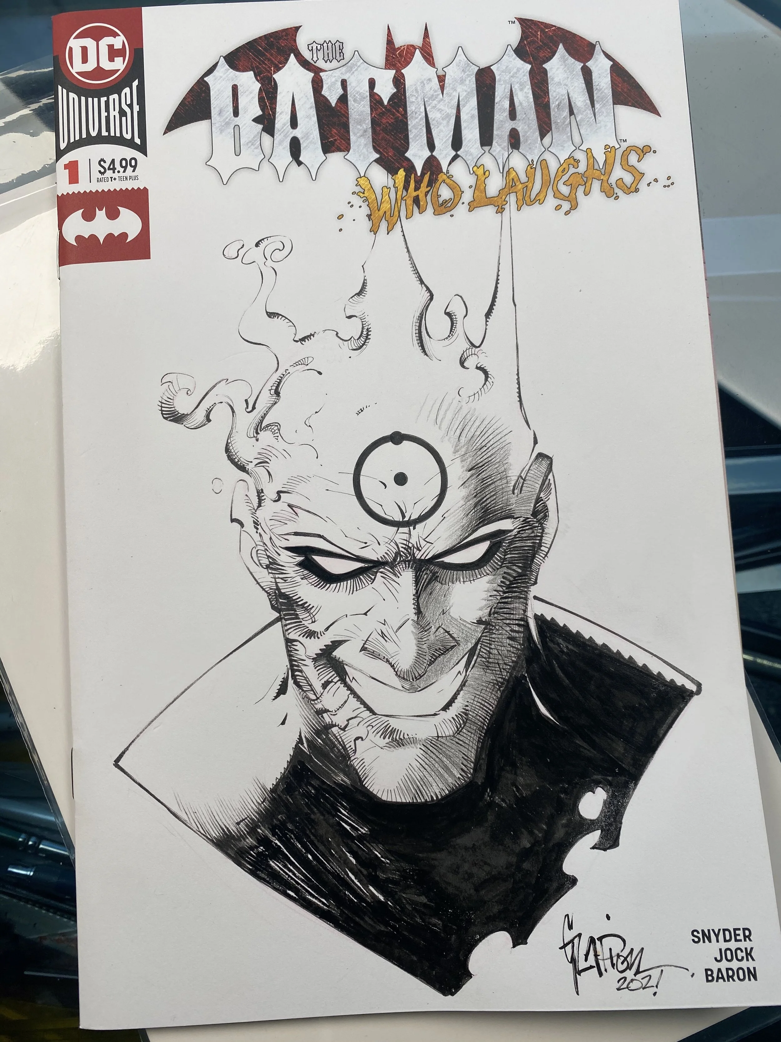 The Final Bruce Wayne Sketchcover