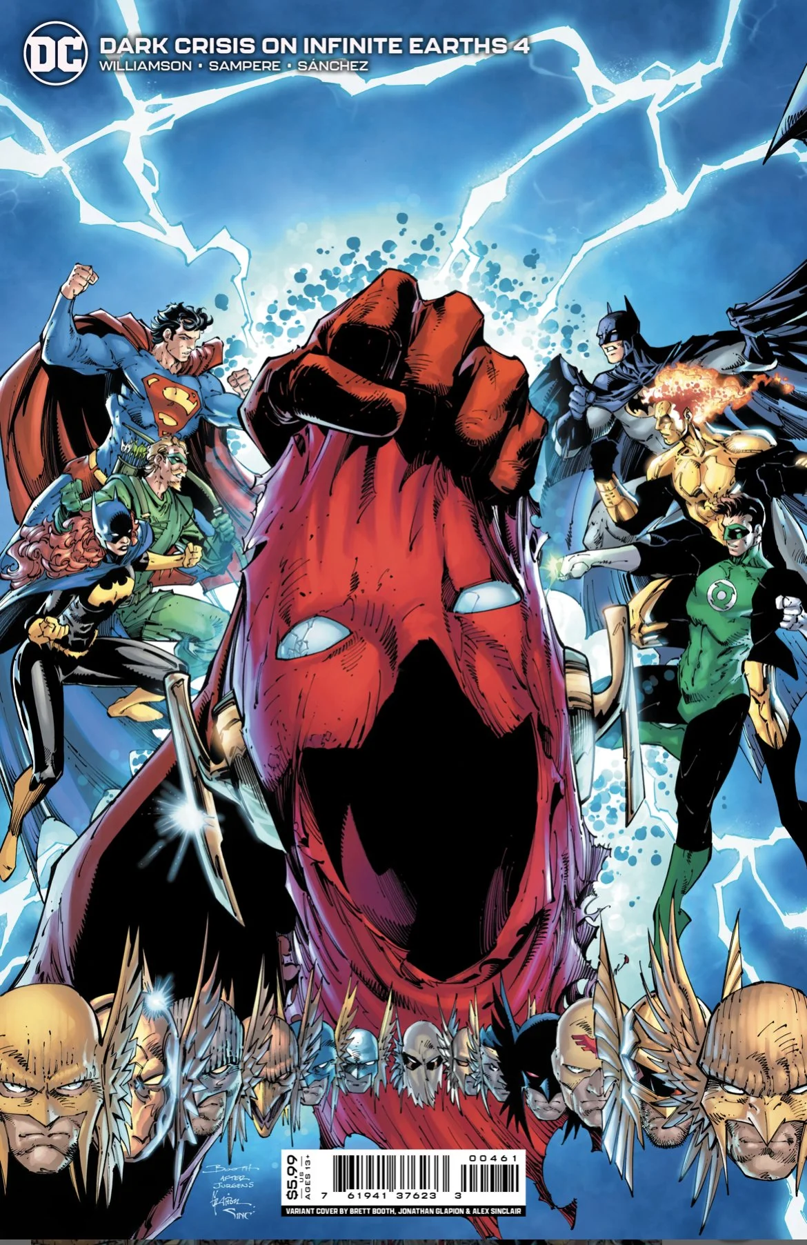 Dark Crisis on Infinite Earth Issue 4