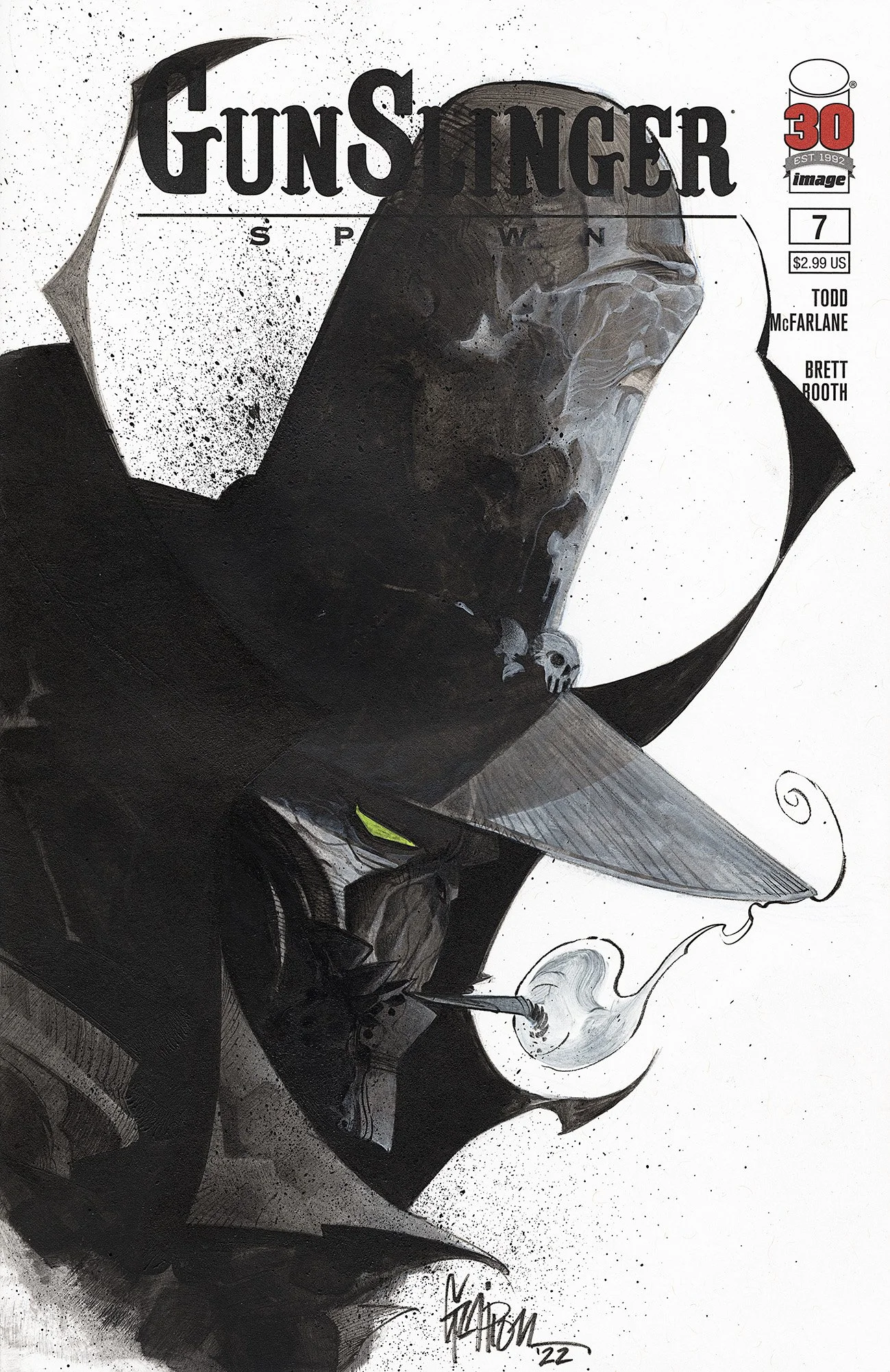 Gunslinger Spawn Sketchcover