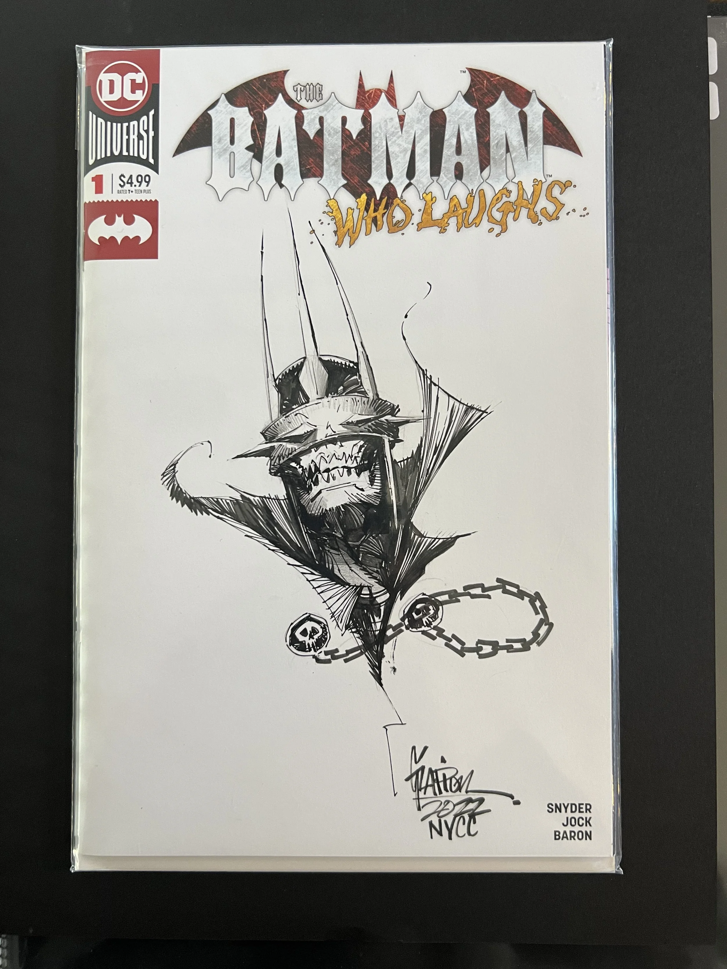 Batman Who Laughs Sketchcover