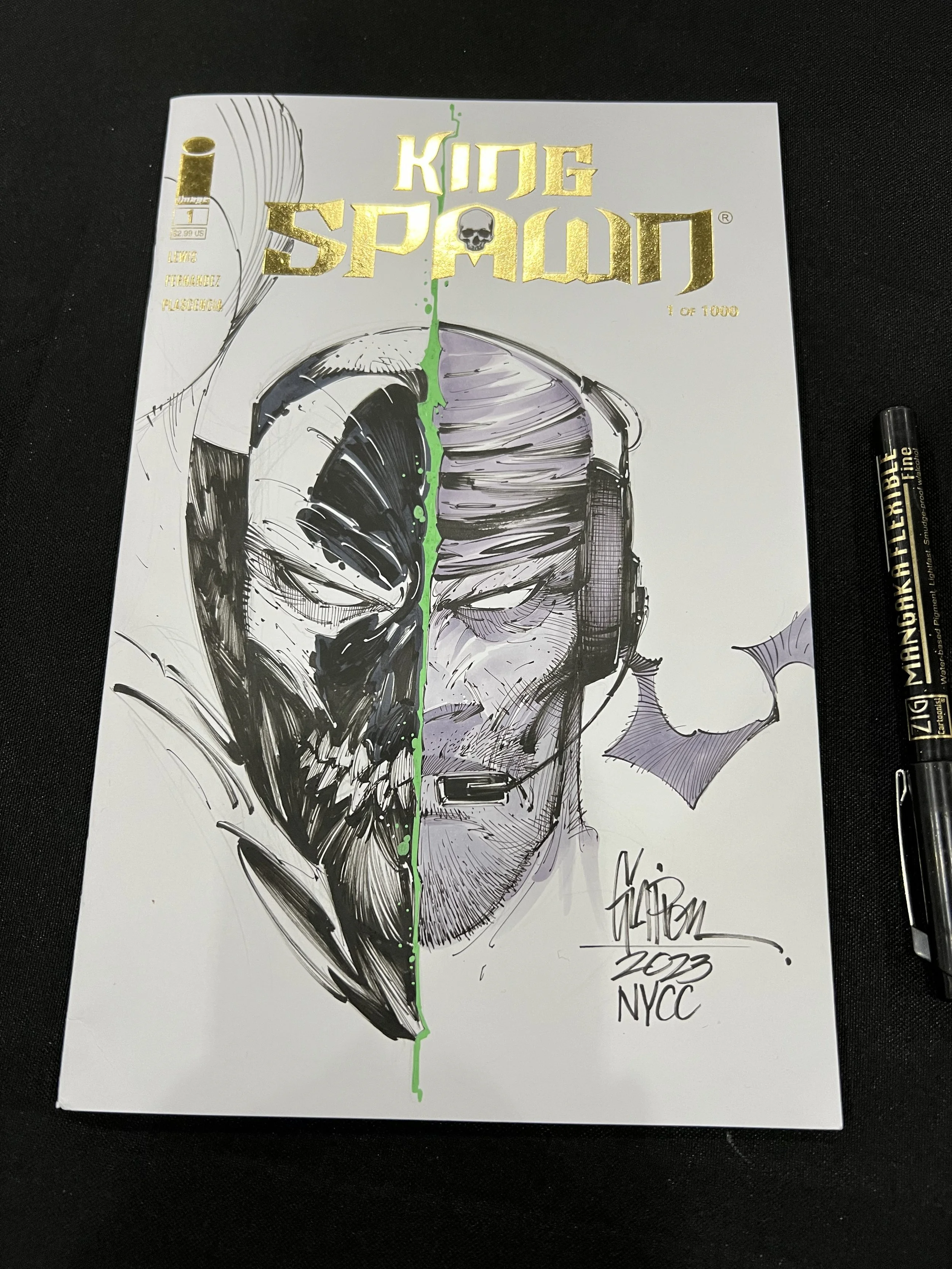 Spawn/Al Simmons Sketchcover
