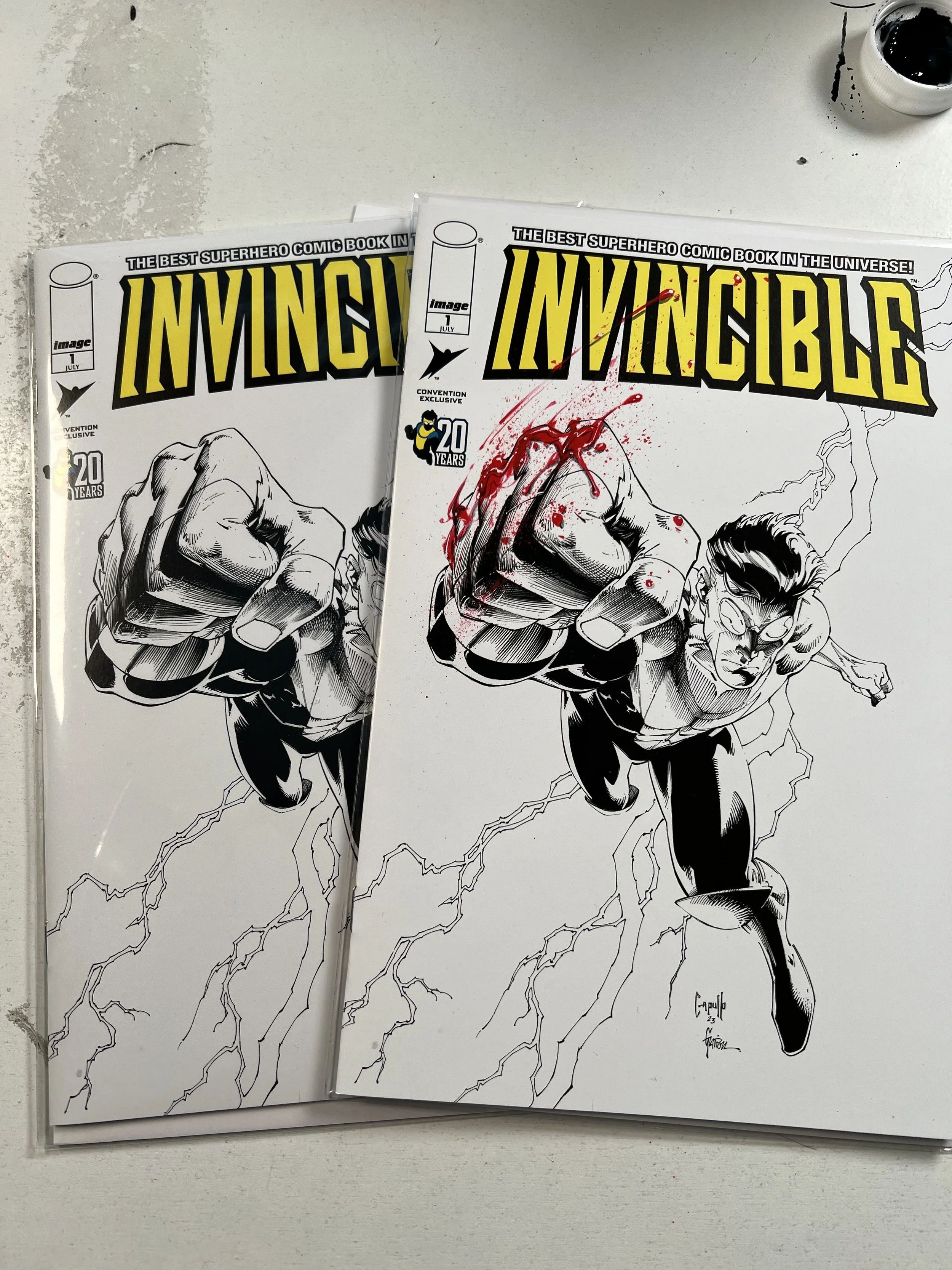 Bloody Knuckles Invincible #1 Remark