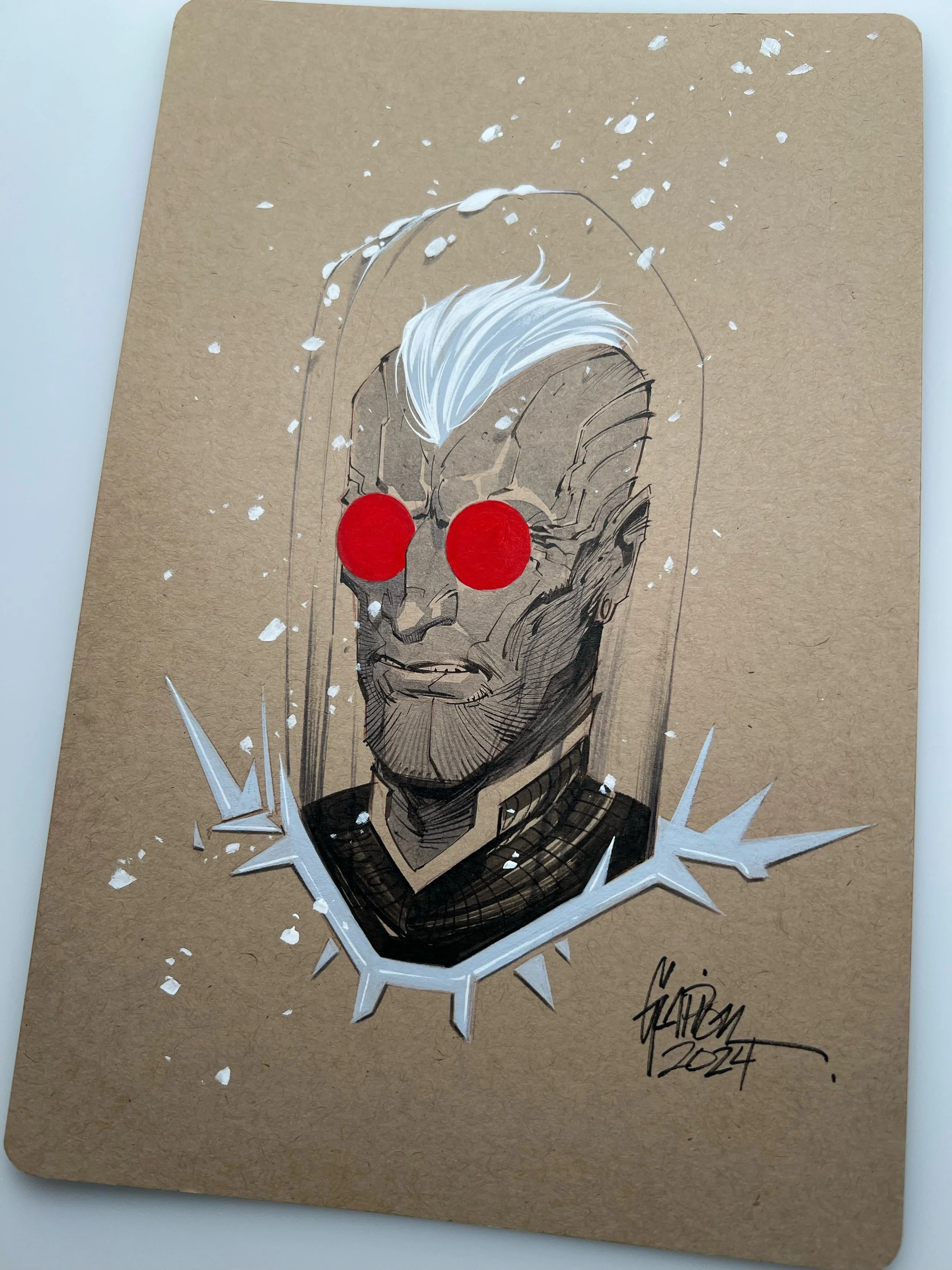 Mr. Freeze Illustration