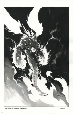 Art By: Jonathan Glapion | The Curse of Sherlee Johnson Issue 3 Cover | Jonathan Glapion