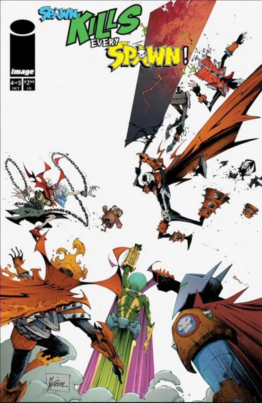 Spawn Kills Every Spawn Issue 4 Cover