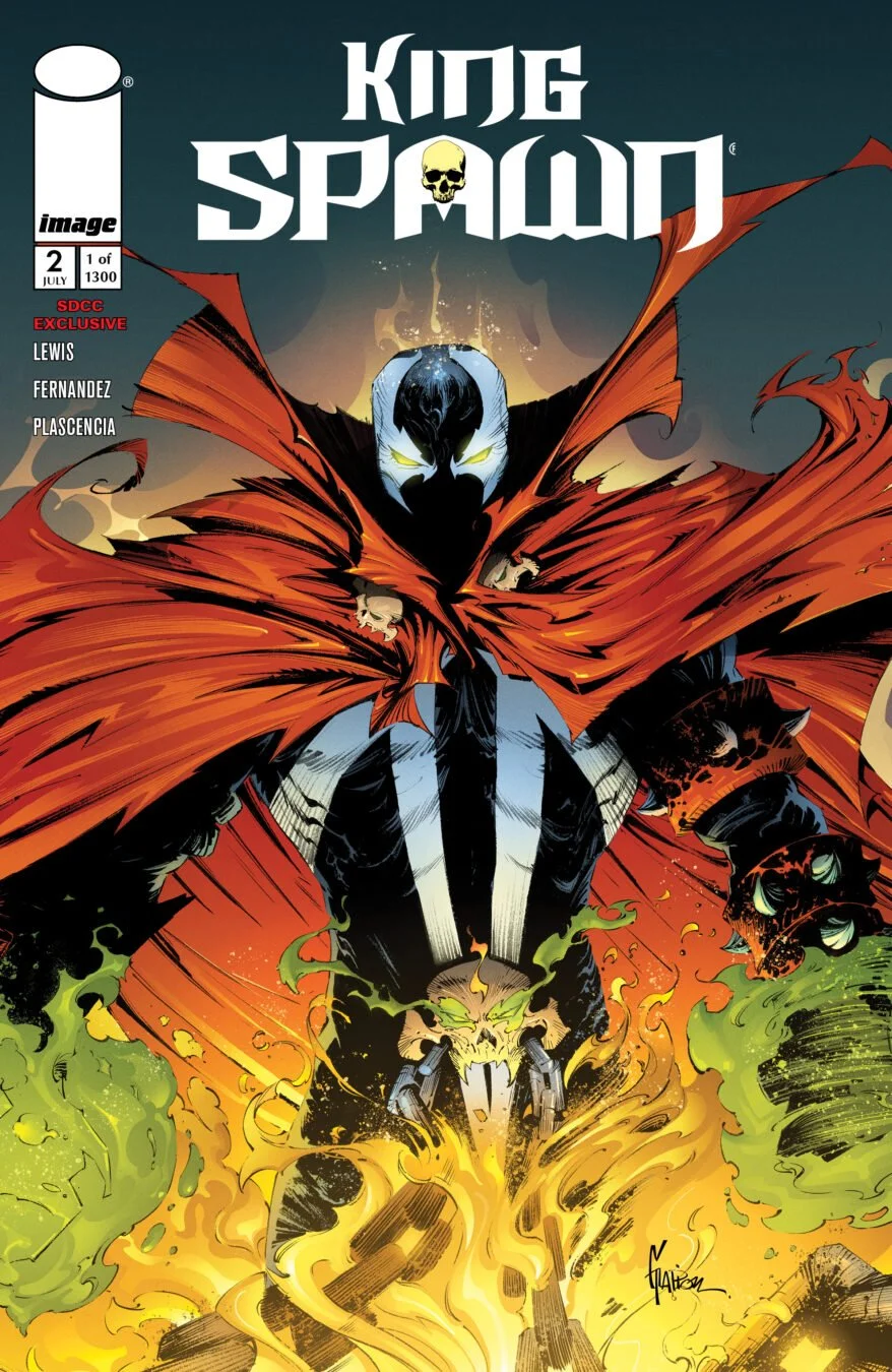 SDCC 2025 Exclusive Spawn Triptych Covers