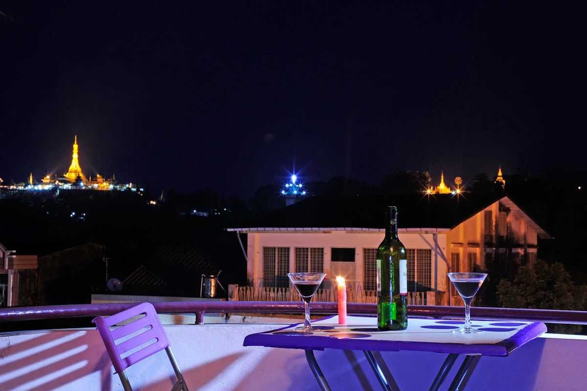 Brilliant view from rooftop