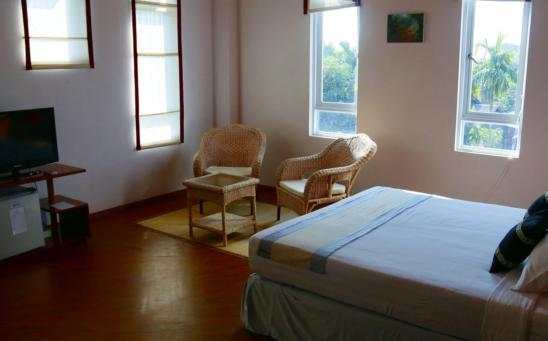 Spacious rooms